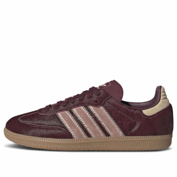 Adidas Samba OG 'Maroon Sand Strata Pony' JP5330