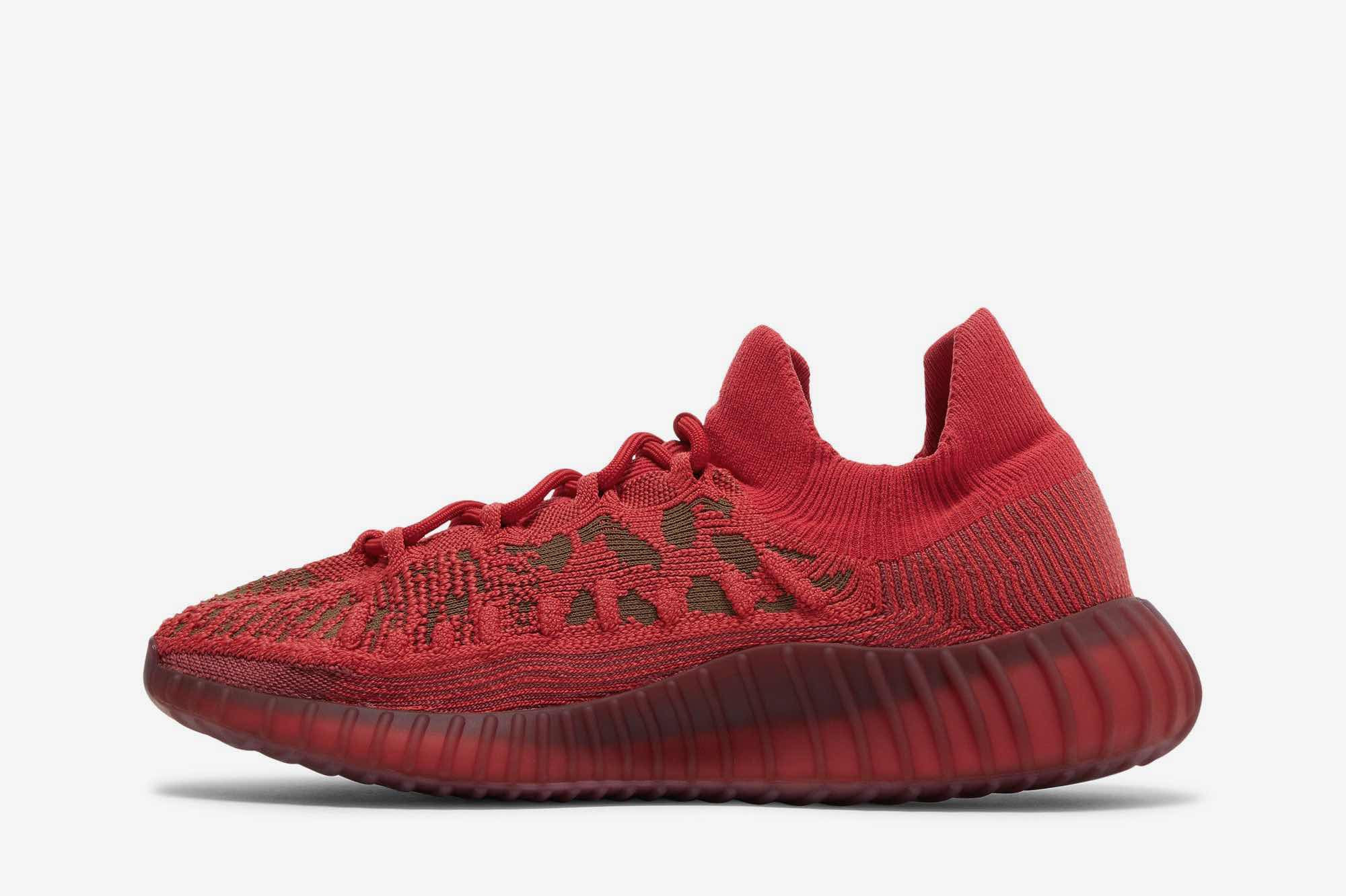 Adidas Yeezy Boost 350 V2 CMPCT ‘Slate Red’ GW6945 - Image 3