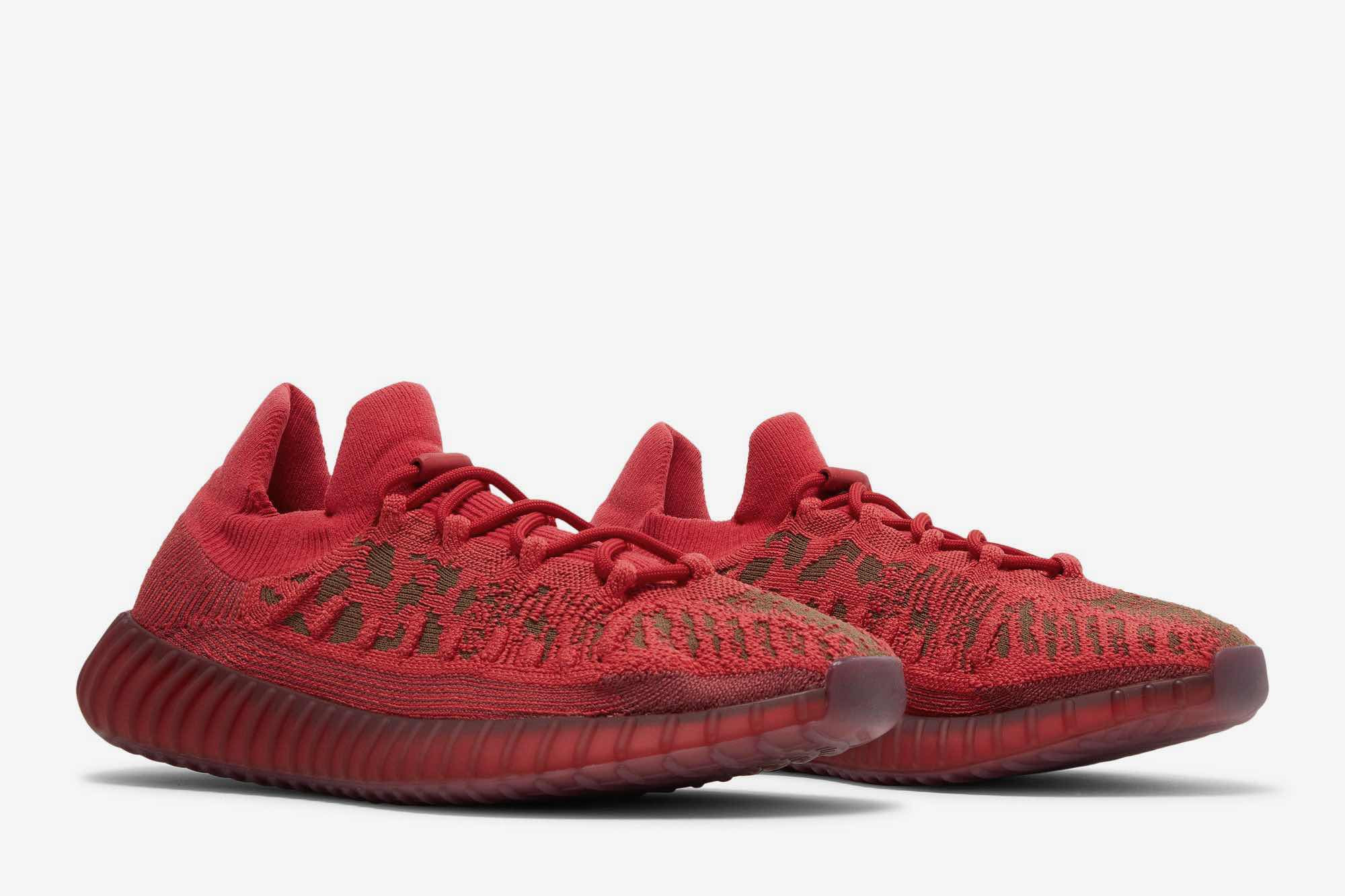 Adidas Yeezy Boost 350 V2 CMPCT ‘Slate Red’ GW6945 - Image 8