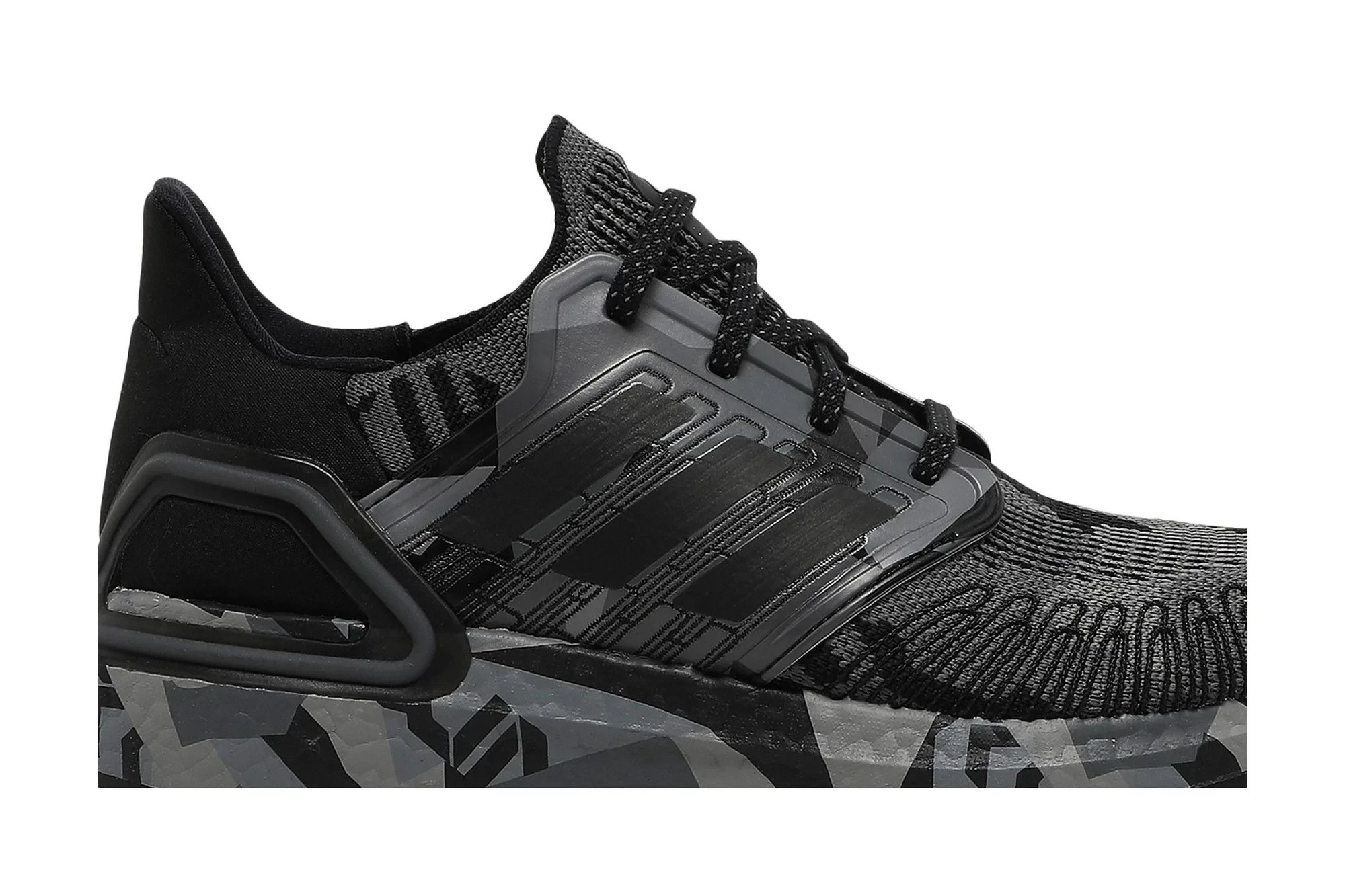 Adidas UltraBoost 20 'Geometric Pack - Core Black Grey' FV8329 - Image 2