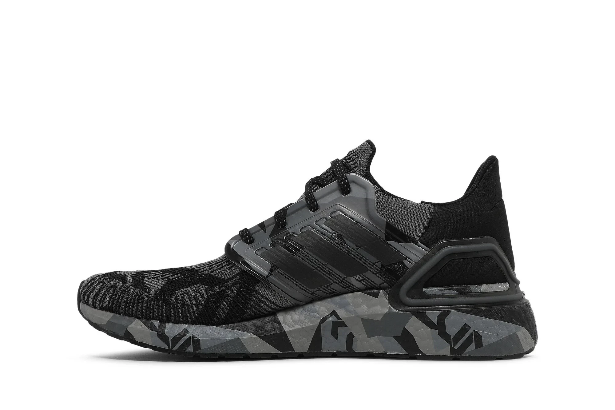 Adidas UltraBoost 20 'Geometric Pack - Core Black Grey' FV8329 - Image 3