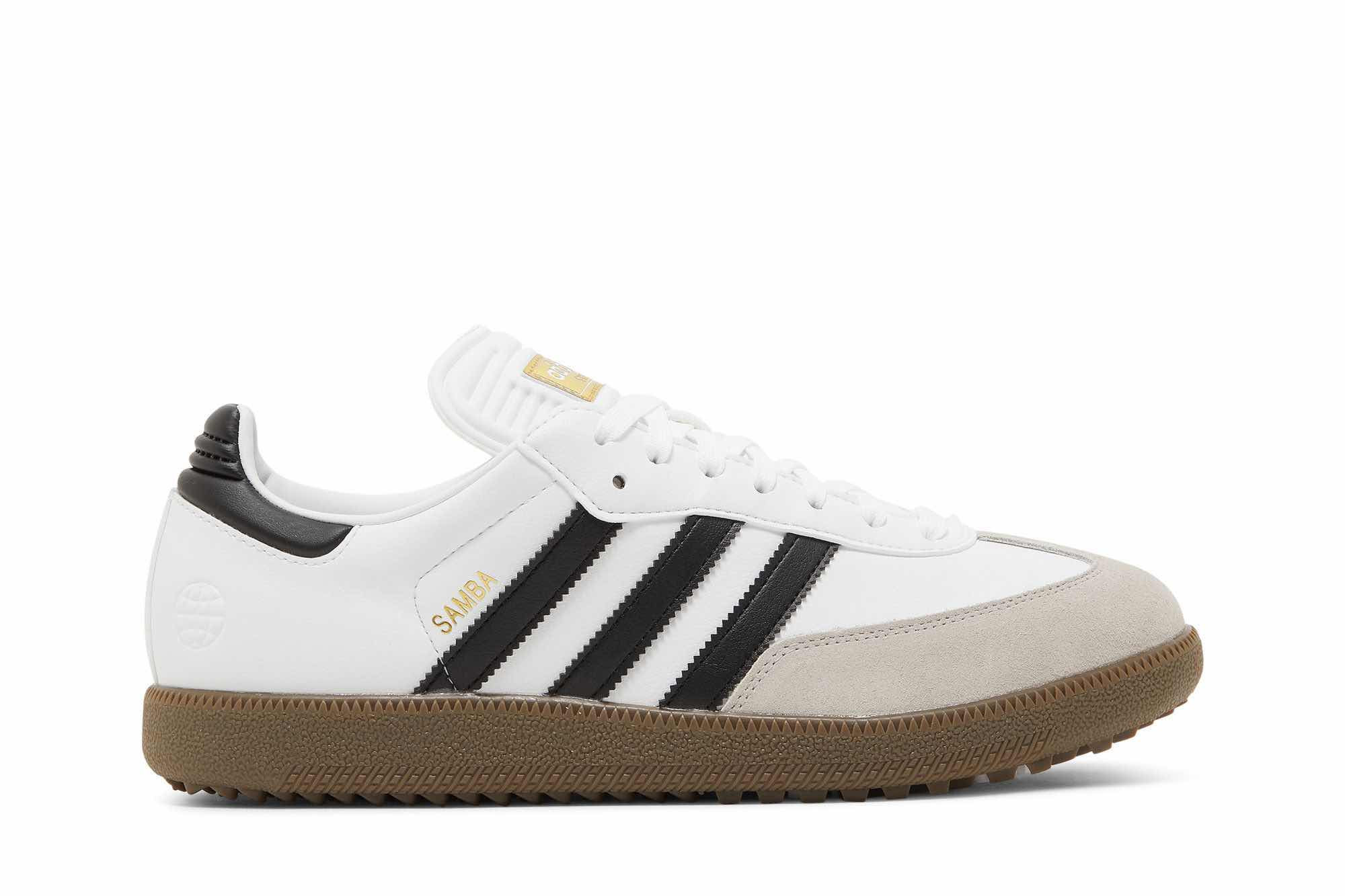 Adidas Samba OG Spikeless Golf LE 'White Black Gum' HP7879