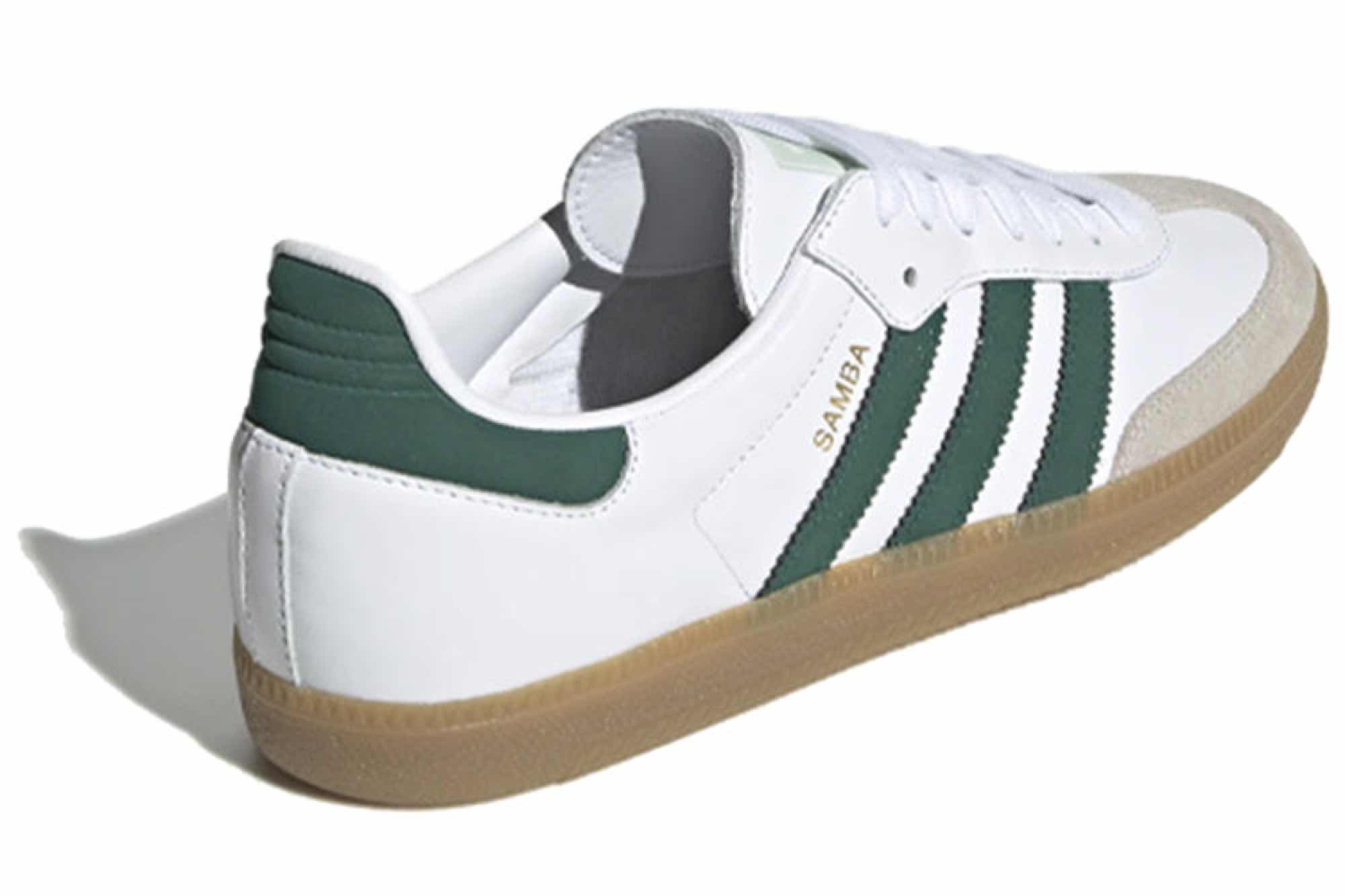 Adidas Samba OG 'White Collegiate Green' EE5451 - Image 4