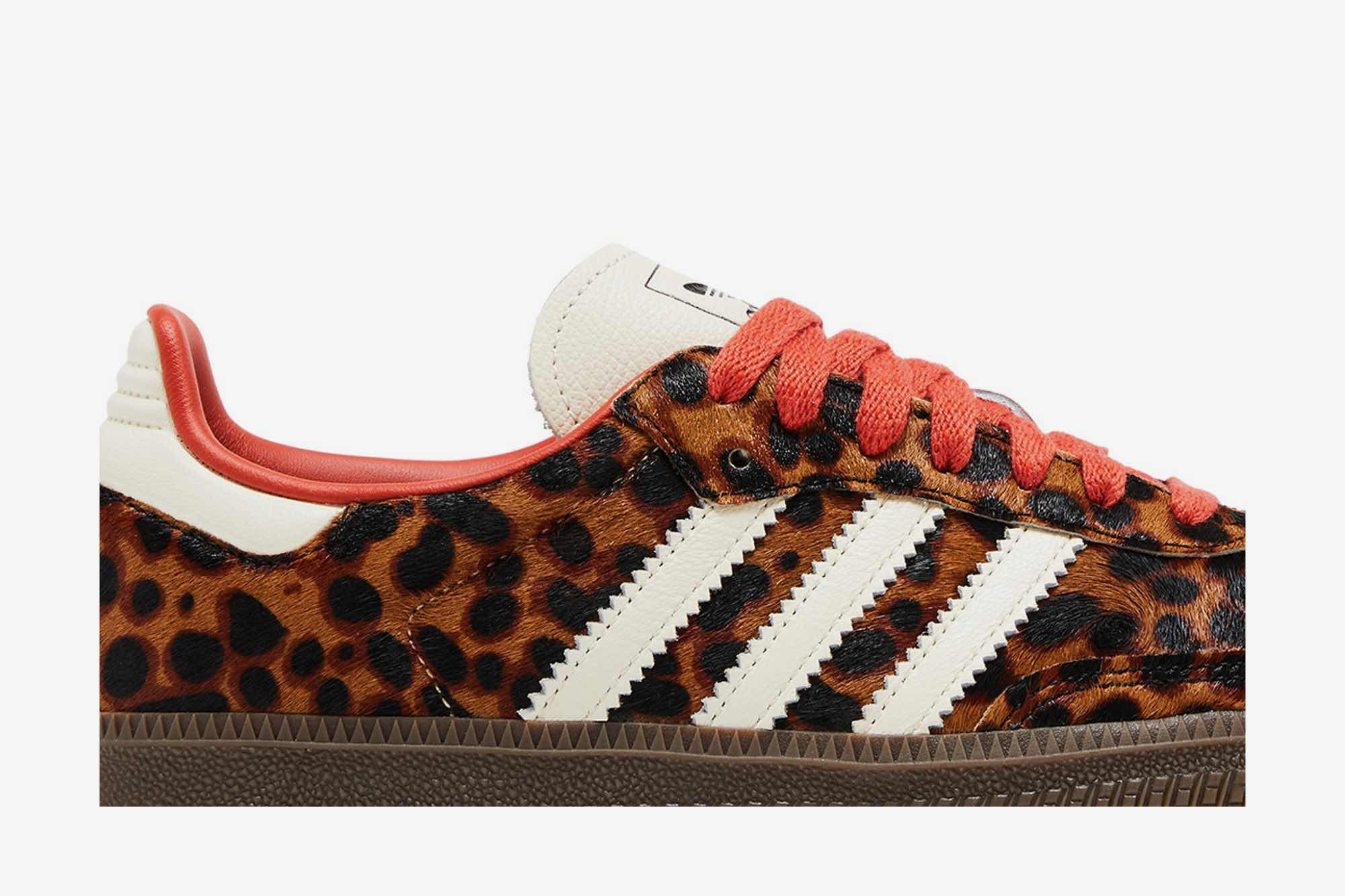 Adidas Samba OG 'Preloved Red Leopard' JI2734 - Image 2