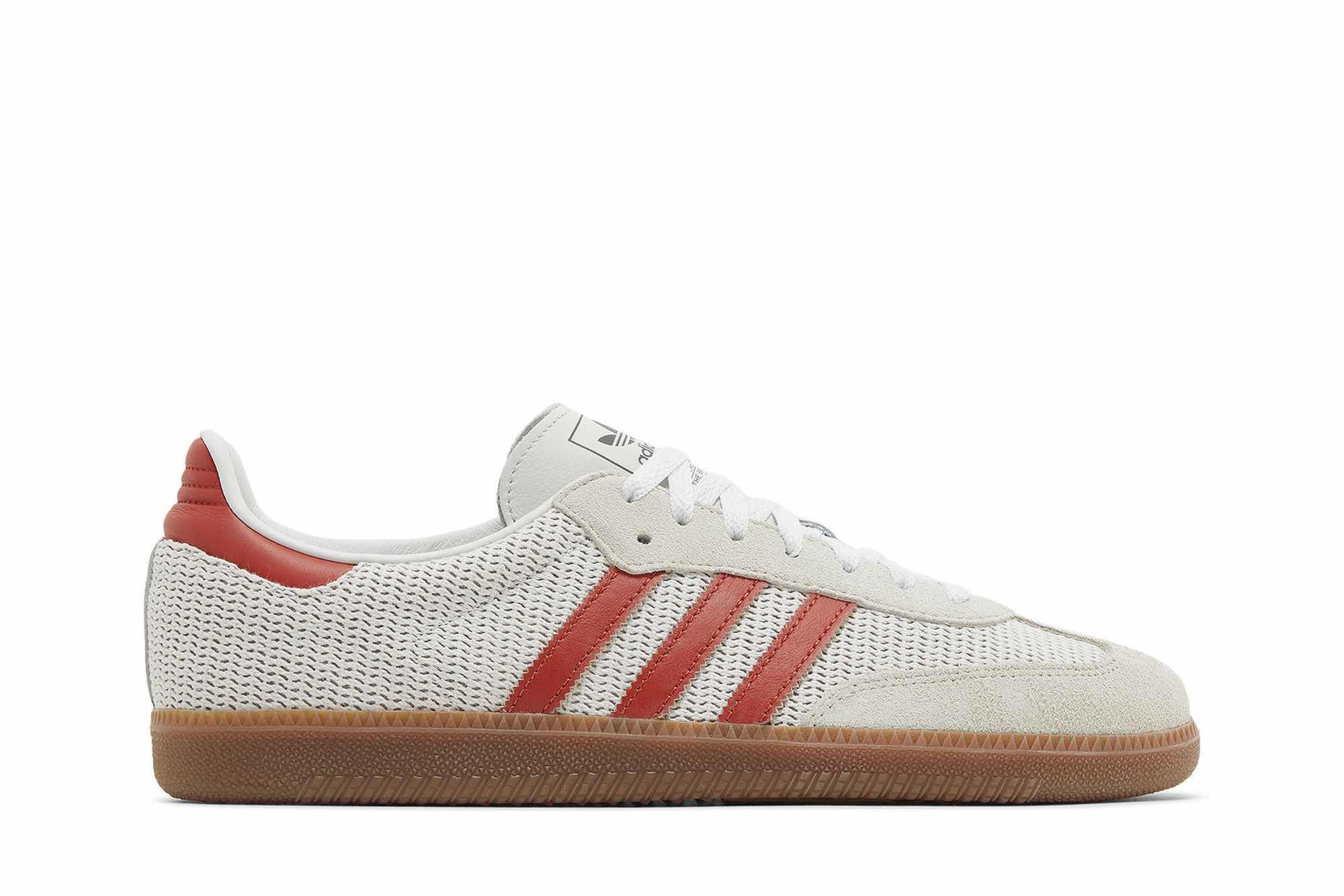 Adidas Samba OG 'Crystal White Preloved Red' IG1380