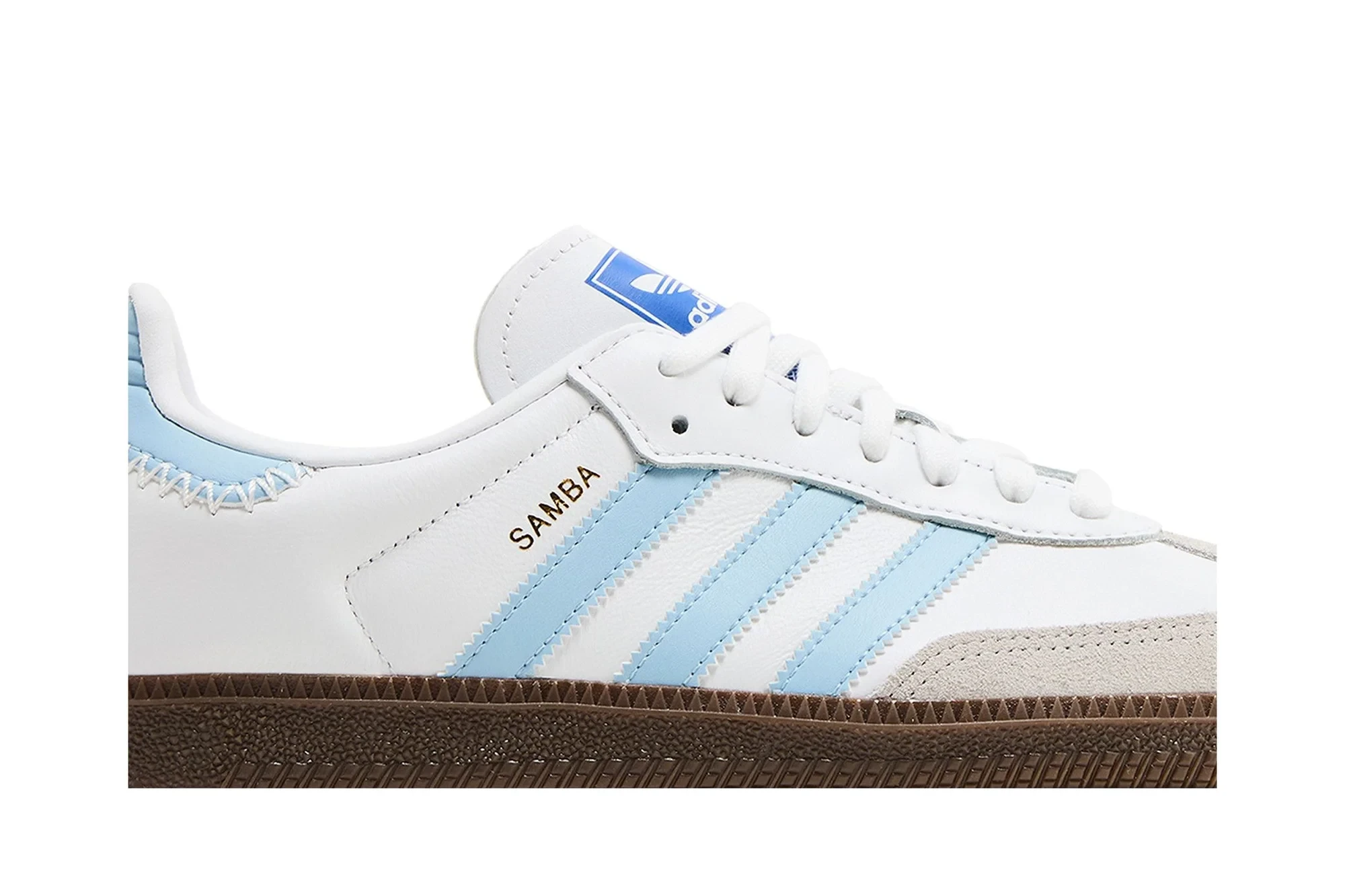 Adidas Samba OG 'Cloud White Light Blue' JI2003 - Image 2