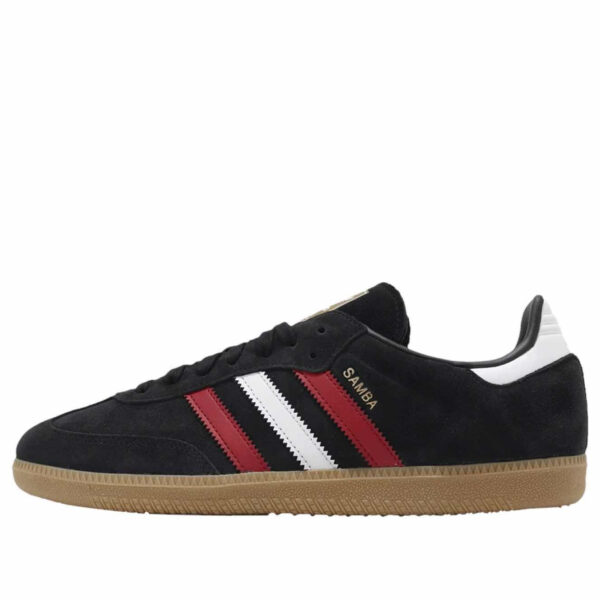 Adidas Samba OG 'Black White Scarlet' IG1824