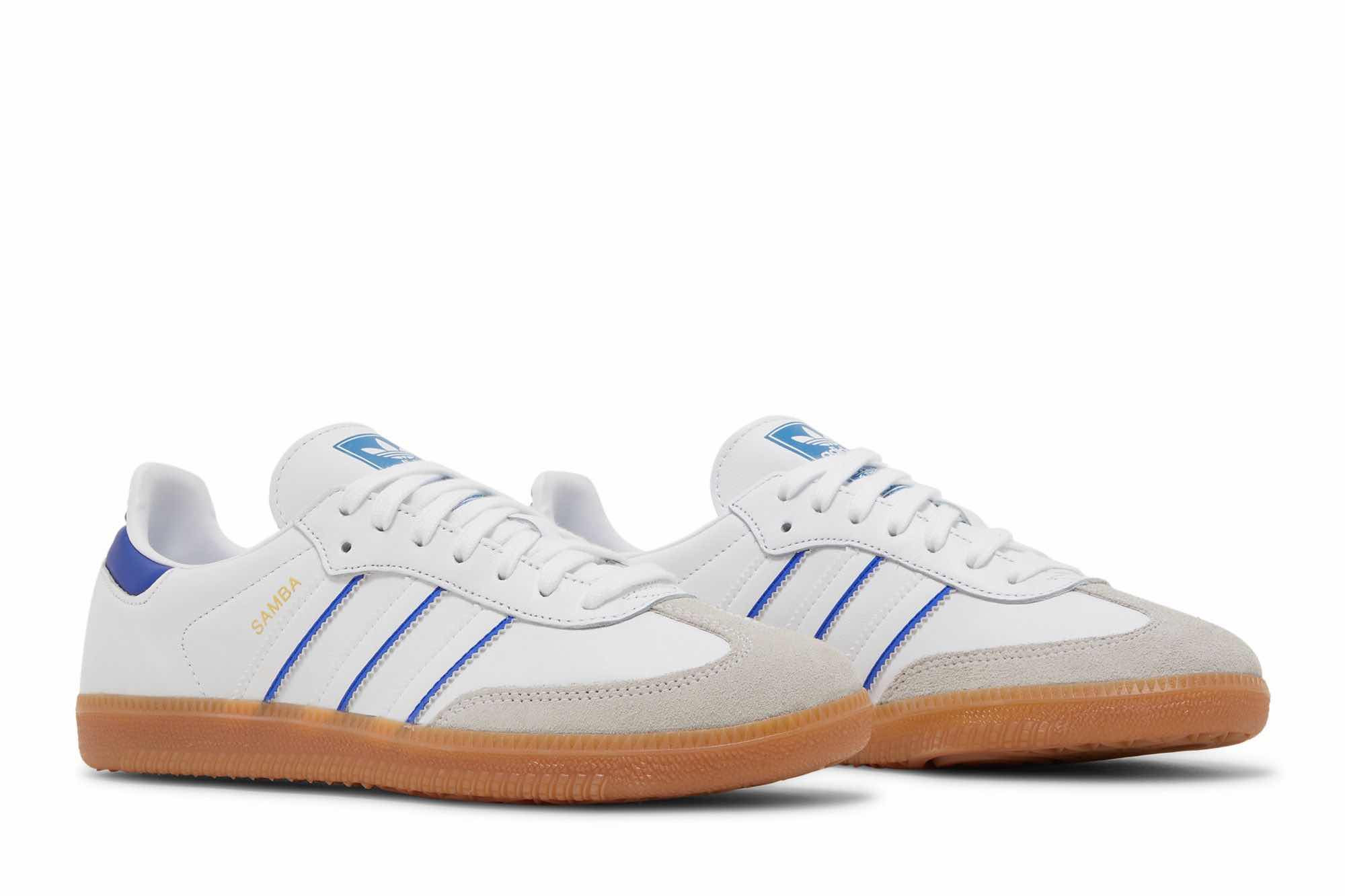 Adidas Samba 'White Lucid Blue' IG2339 - Image 8