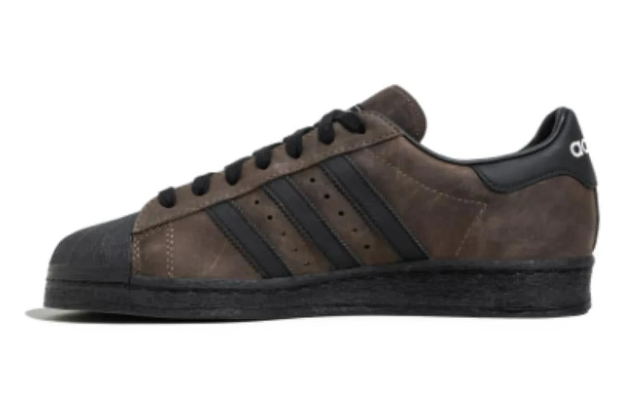 Adidas Originals Superstar 82 Shoes 'Brown Black' IF9034 - Image 2