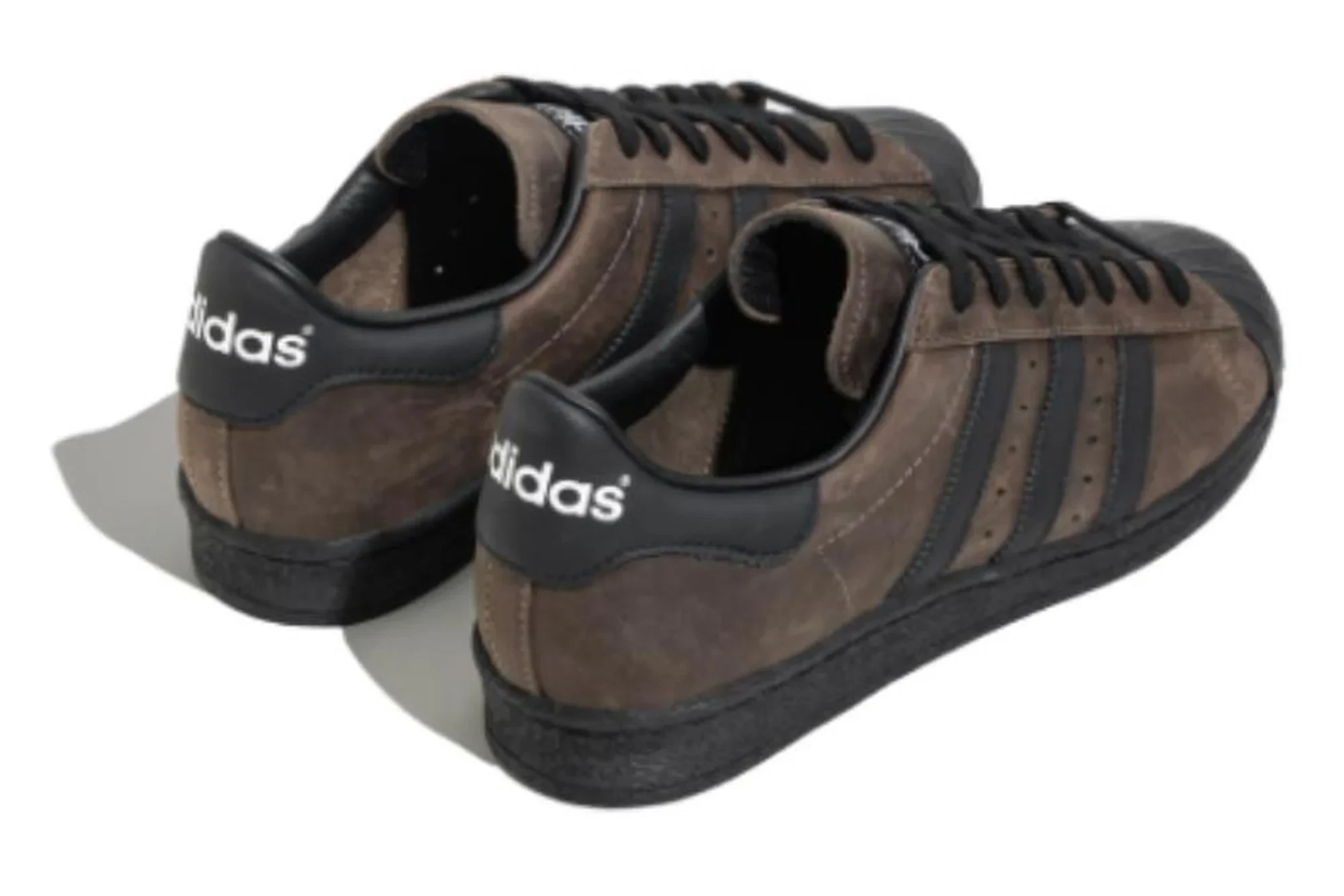 Adidas Originals Superstar 82 Shoes 'Brown Black' IF9034 - Image 5
