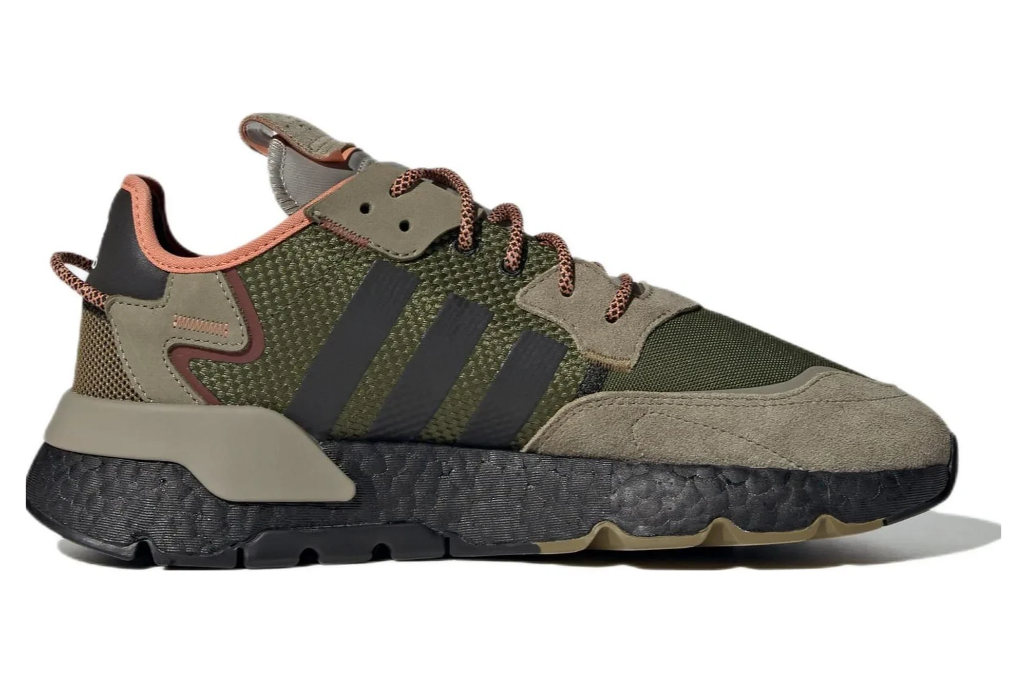 Adidas originals Nite Jogger 'Brown Dark Green' GY0018 - Image 2