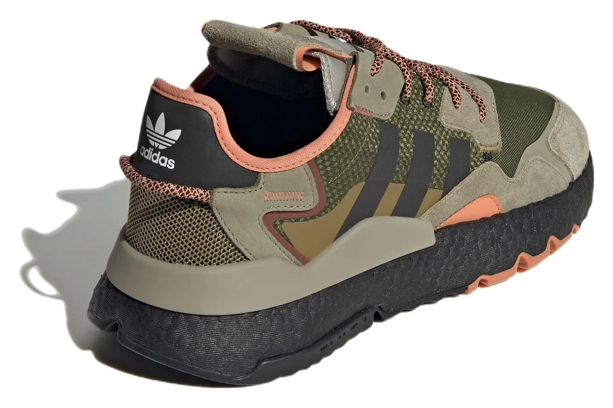 Adidas originals Nite Jogger 'Brown Dark Green' GY0018 - Image 4