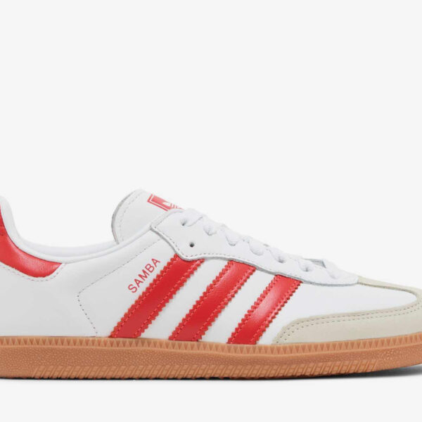 Samba OG 'White Solar Red Gum' IF6513