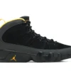 Air Jordan 9 Retro 'Black Dark Charcoal University Gold' CT8019-070