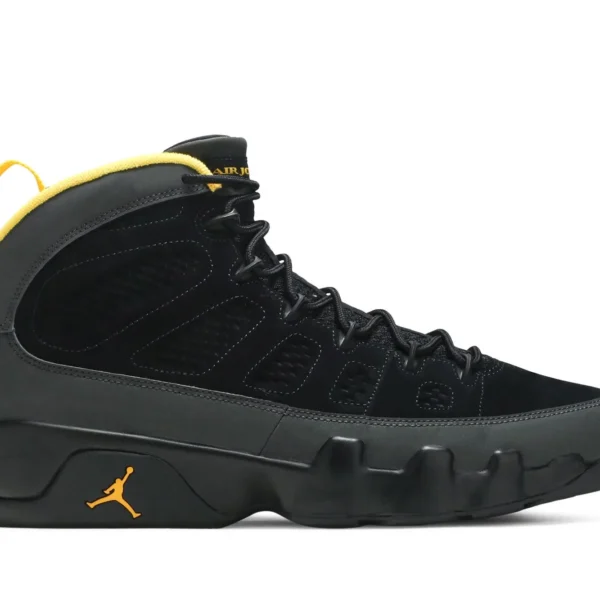 Air Jordan 9 Retro 'Black Dark Charcoal University Gold' CT8019-070