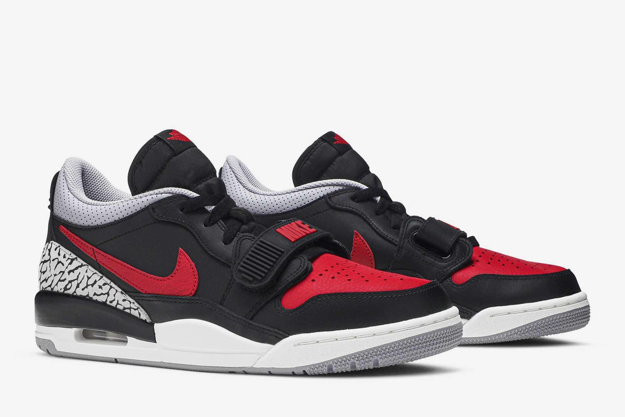 Air Jordan Legacy 312 Low ‘Bred Cement’ CD7069-006 - Image 8