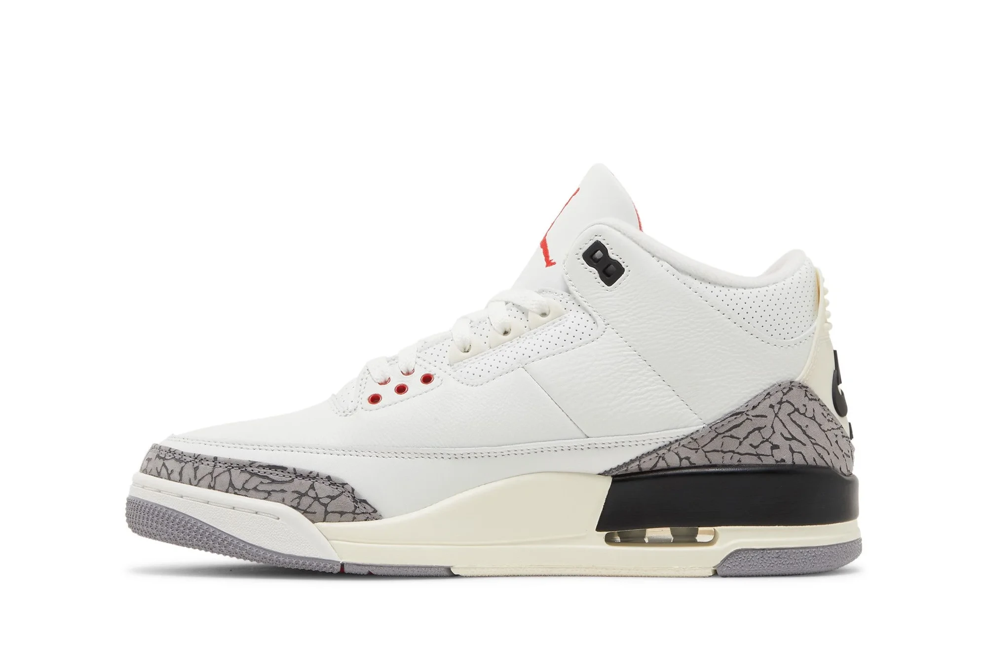 Air Jordan 3 Retro 'White Cement Reimagined' DN3707-100 - Image 3