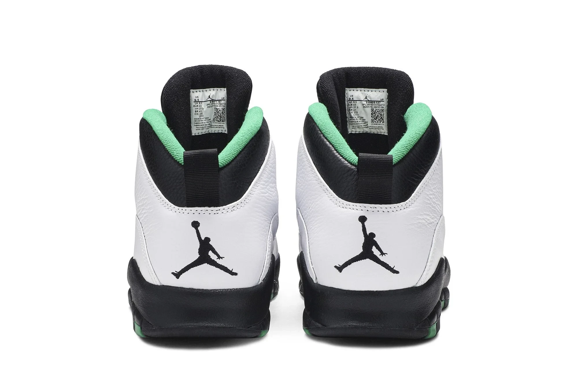 Air Jordan 10 Retro 'Seattle' 2019 310805-137 - Image 6