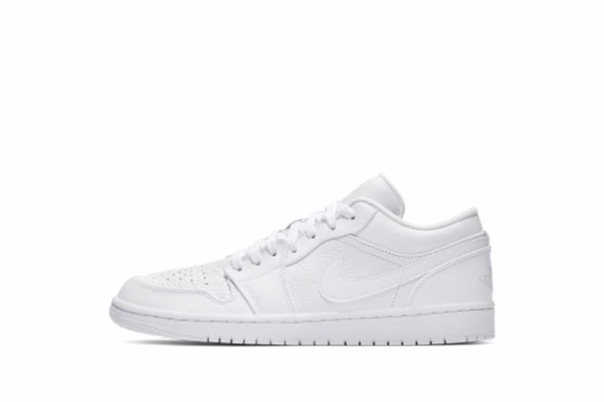 Air Jordan 1 Retro Low ‘Triple White’ 553558-111