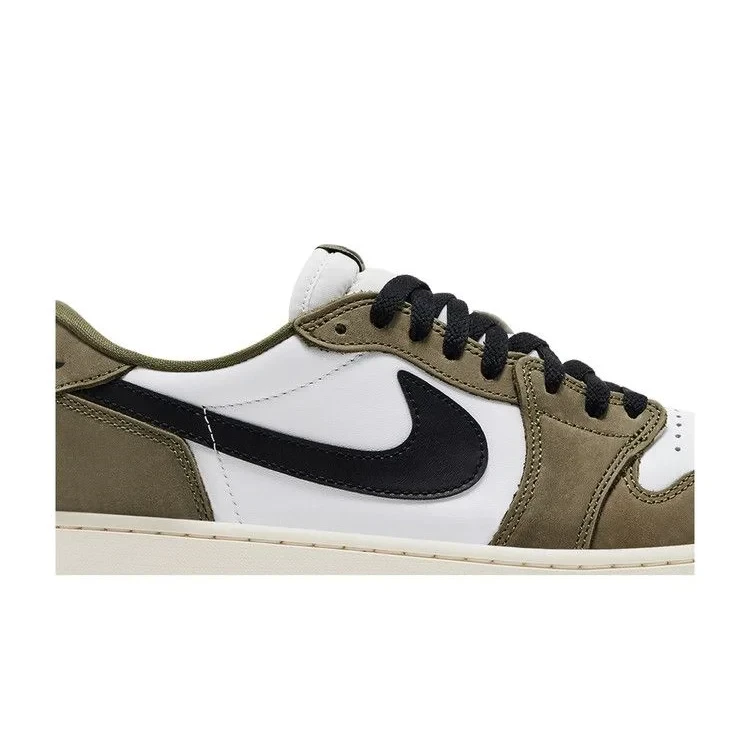 Air Jordan 1 Retro Low OG ‘Medium Olive’ HQ6998-200 - Image 2
