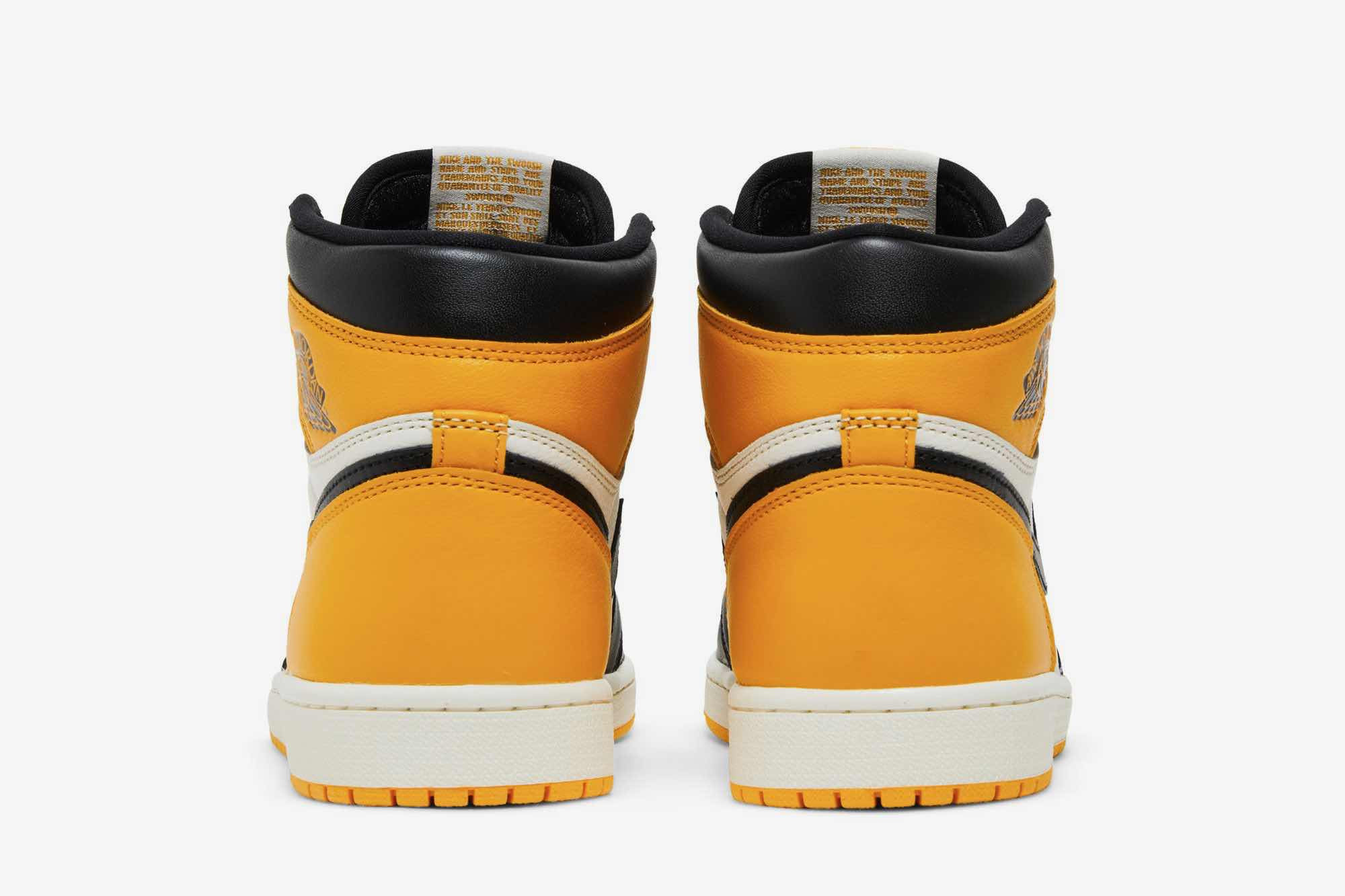 Air Jordan 1 Retro High OG ‘Yellow Toe white’ 555088-711 - Image 6
