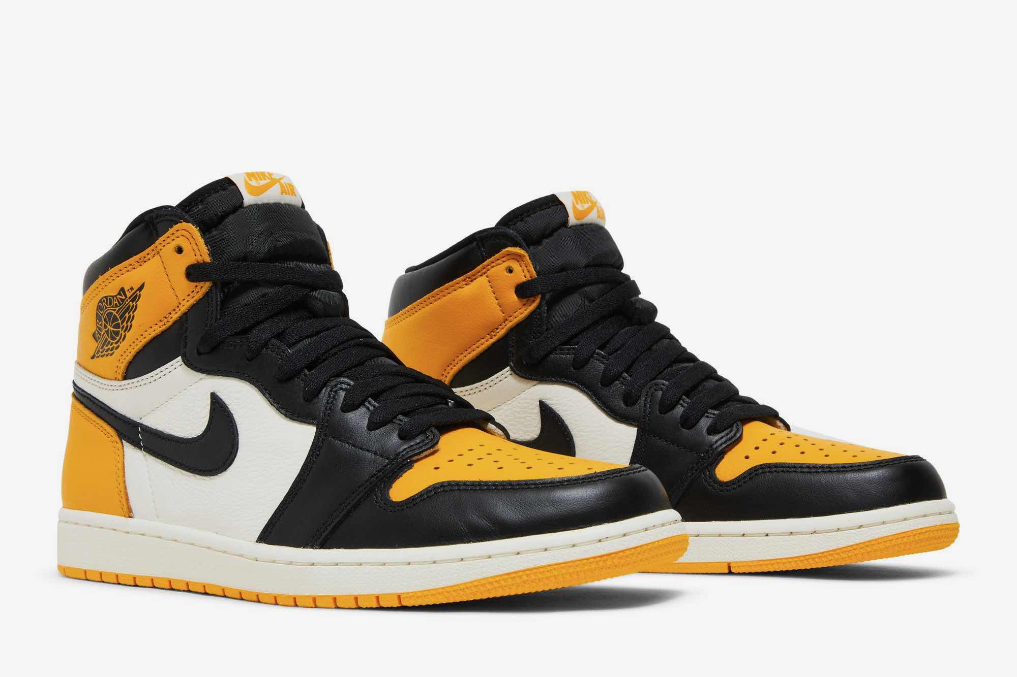 Air Jordan 1 Retro High OG ‘Yellow Toe white’ 555088-711 - Image 8