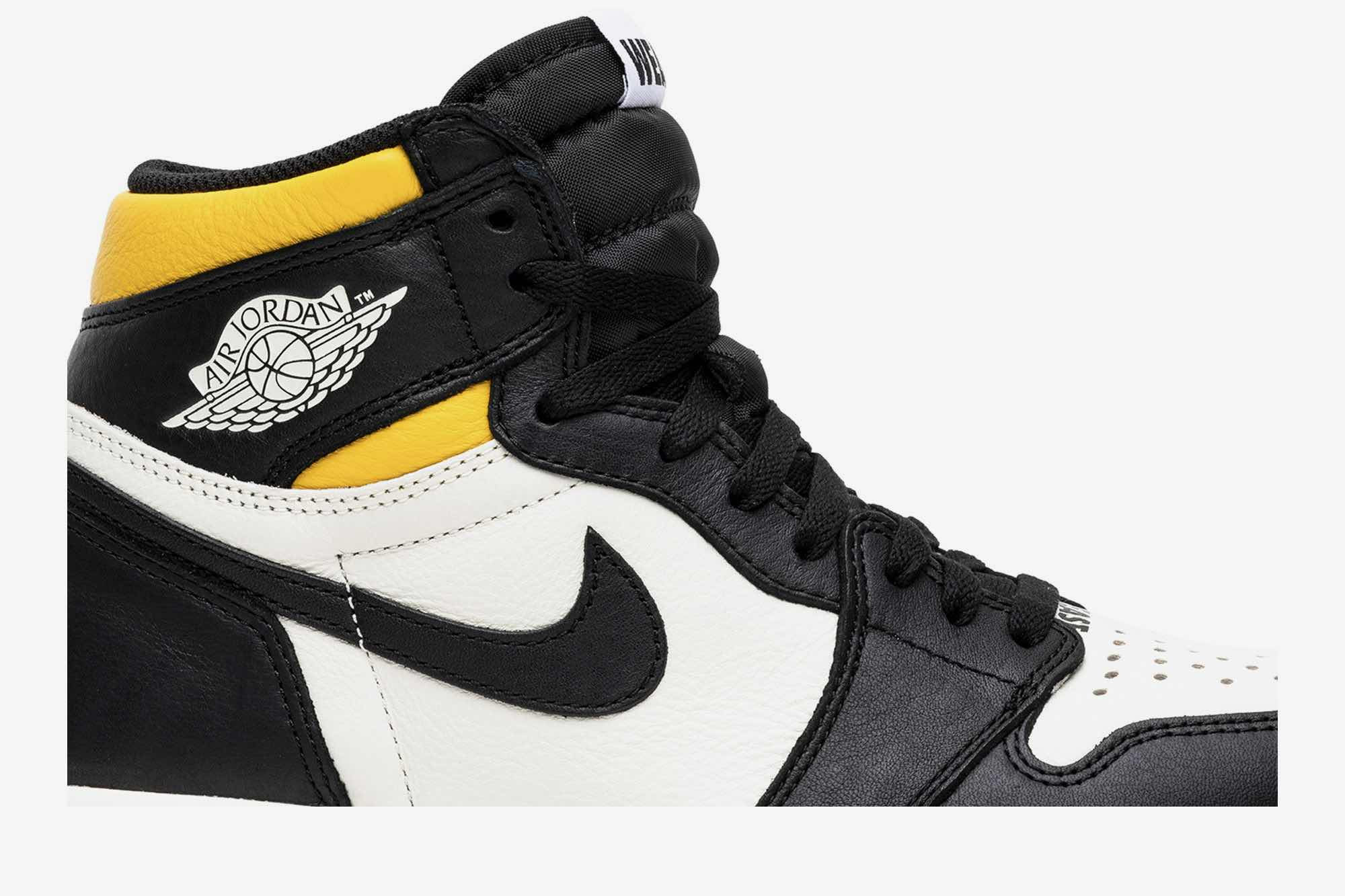 Air Jordan 1 Retro High OG NRG ‘Not For Resale Yellow’ 861428-107 - Image 2
