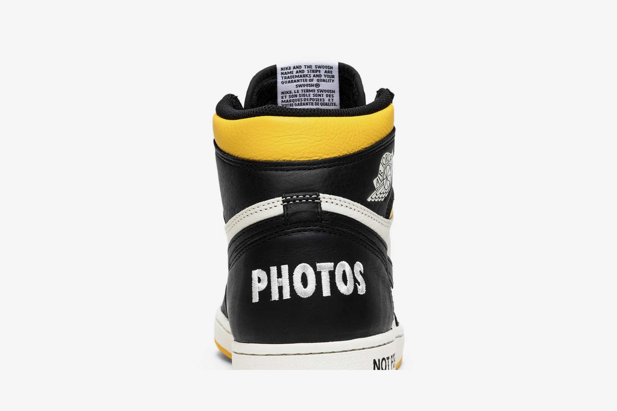Air Jordan 1 Retro High OG NRG ‘Not For Resale Yellow’ 861428-107 - Image 7