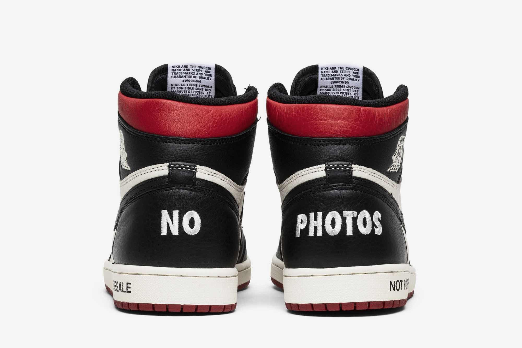 Air Jordan 1 Retro High OG NRG ‘Not for Resale Varsity Red’ 861428-106 - Image 6