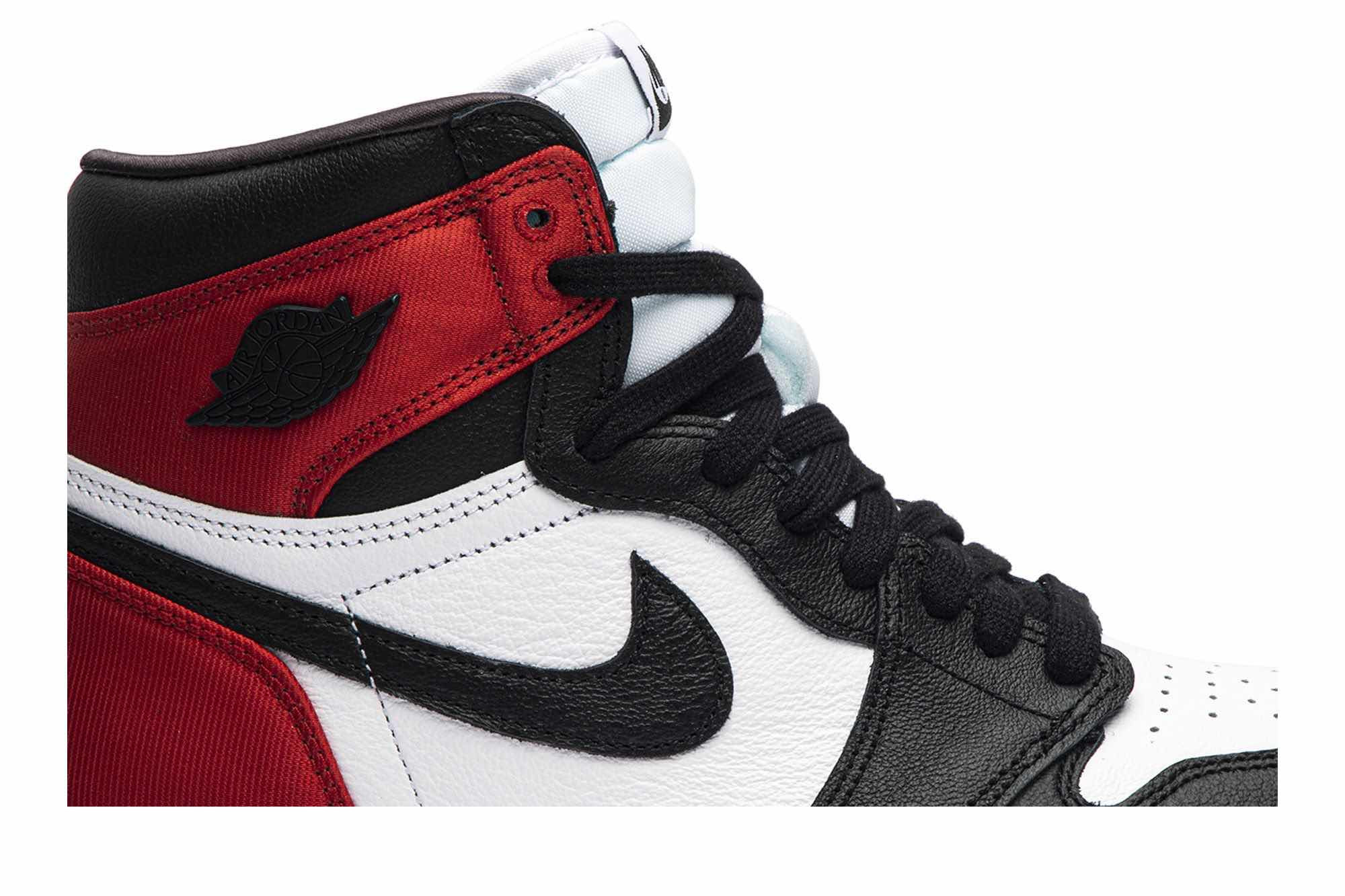 Air Jordan 1 Retro High ‘Satin Black Toe’ CD0461-016 - Image 2