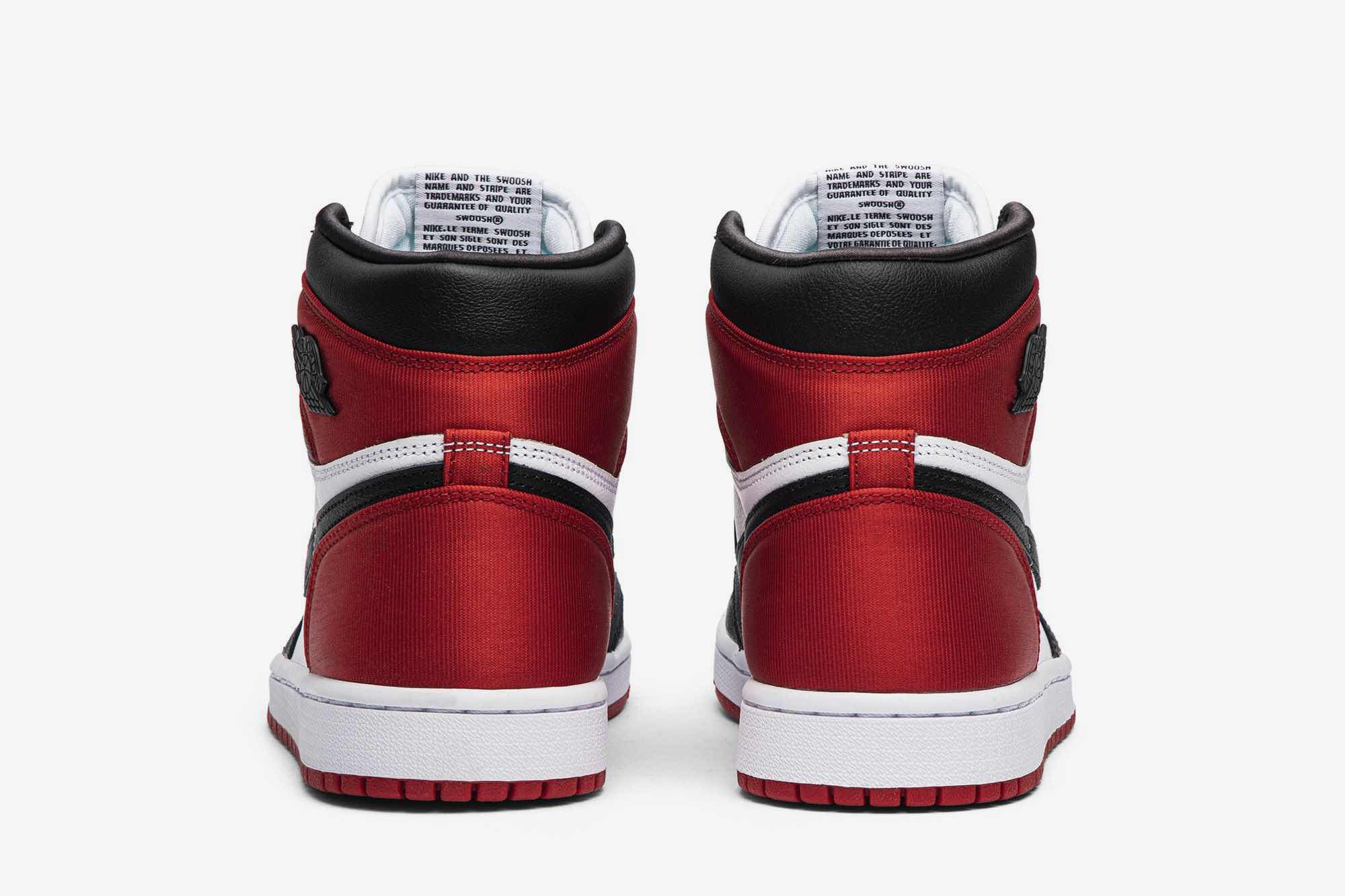 Air Jordan 1 Retro High ‘Satin Black Toe’ CD0461-016 - Image 6