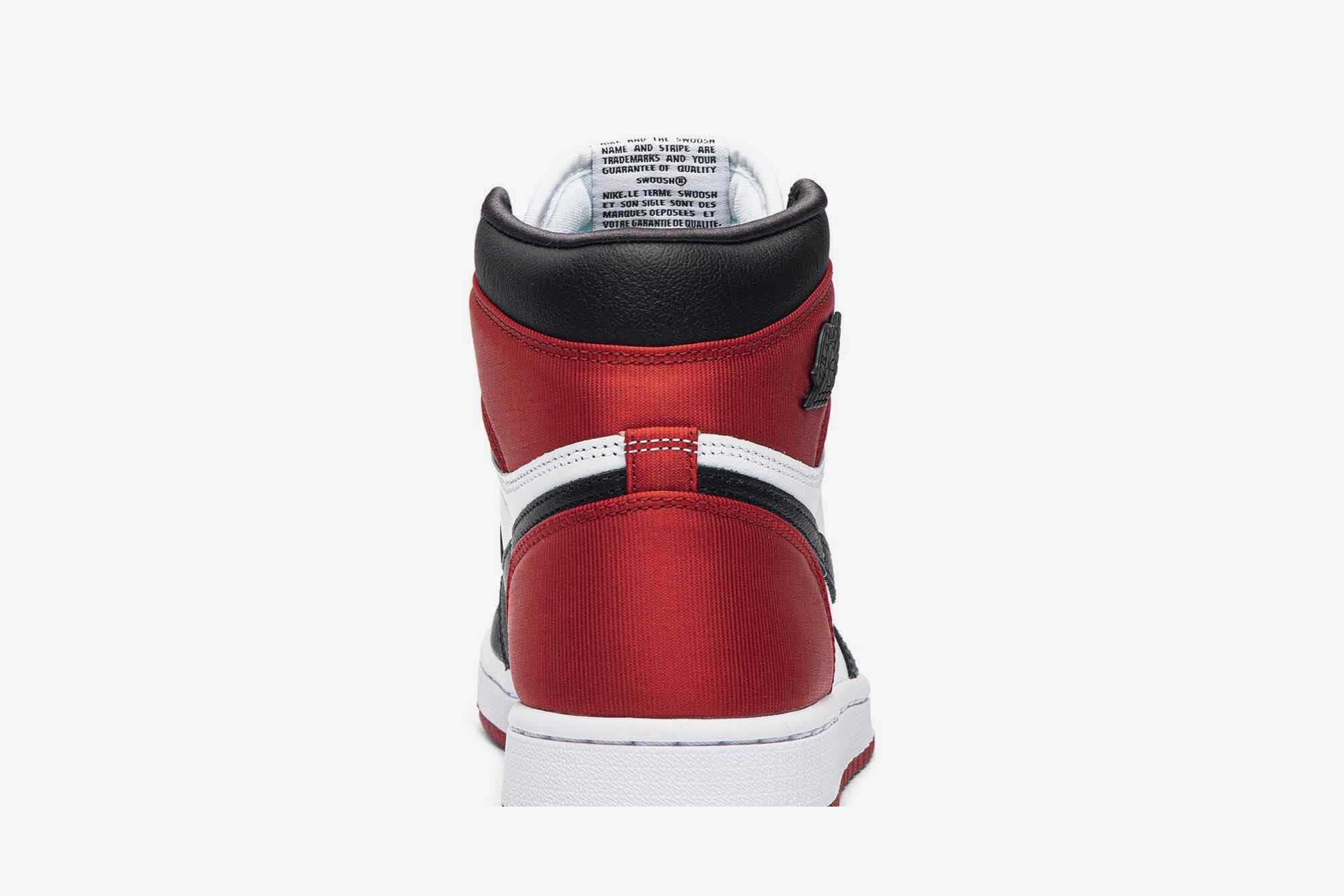 Air Jordan 1 Retro High ‘Satin Black Toe’ CD0461-016 - Image 7