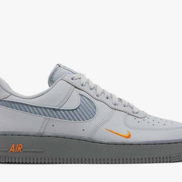 Nike Air Force 1 ’07 ‘Wolf Grey Kumquat’ DR0155-001