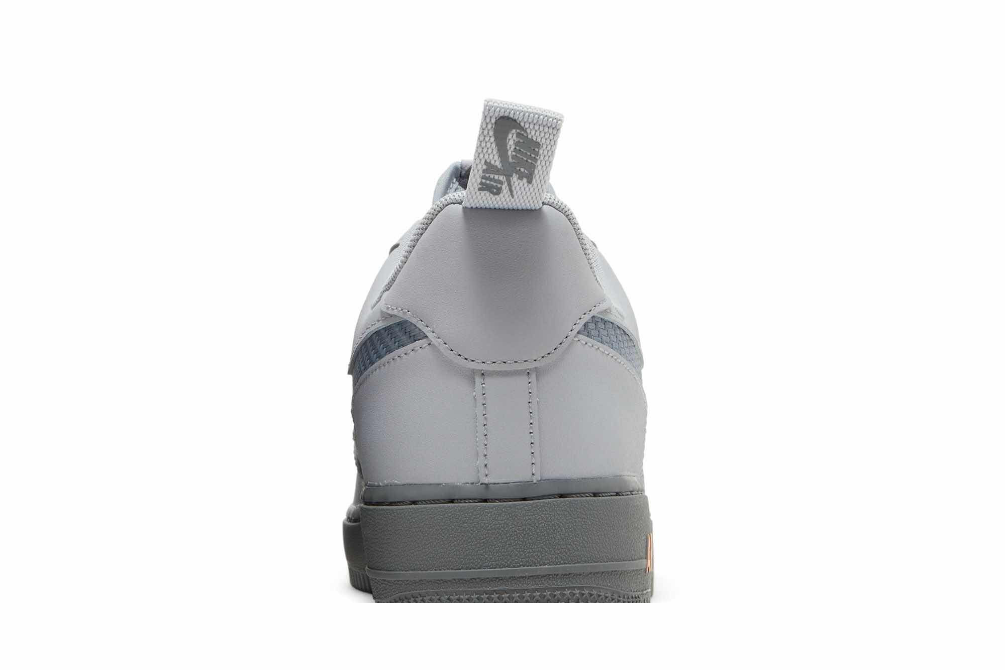 Nike Air Force 1 ’07 ‘Wolf Grey Kumquat’ DR0155-001 - Image 7
