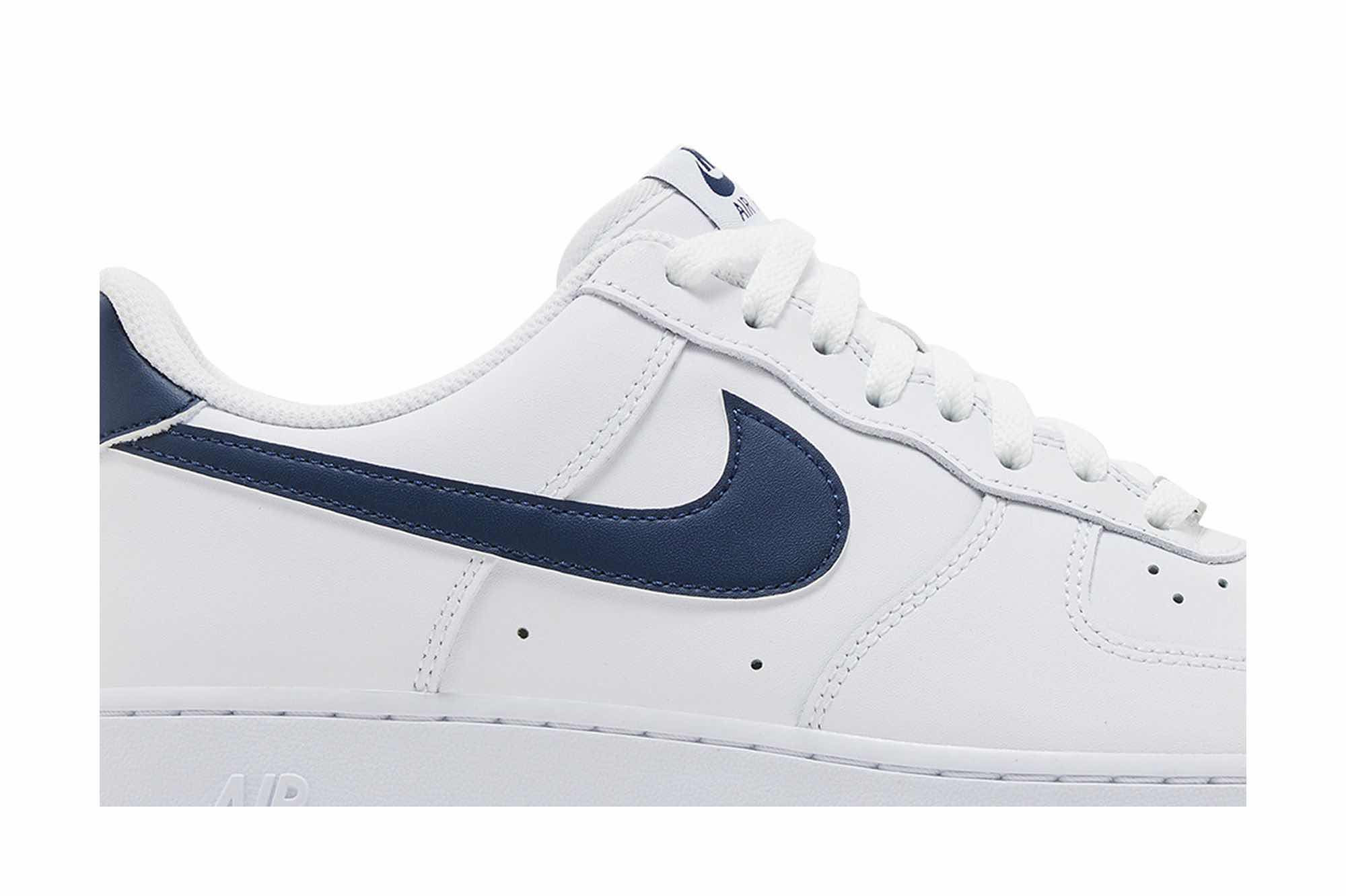 Nike Air Force 1 ’07 ‘White Midnight Navy’ FJ4146-104 - Image 2