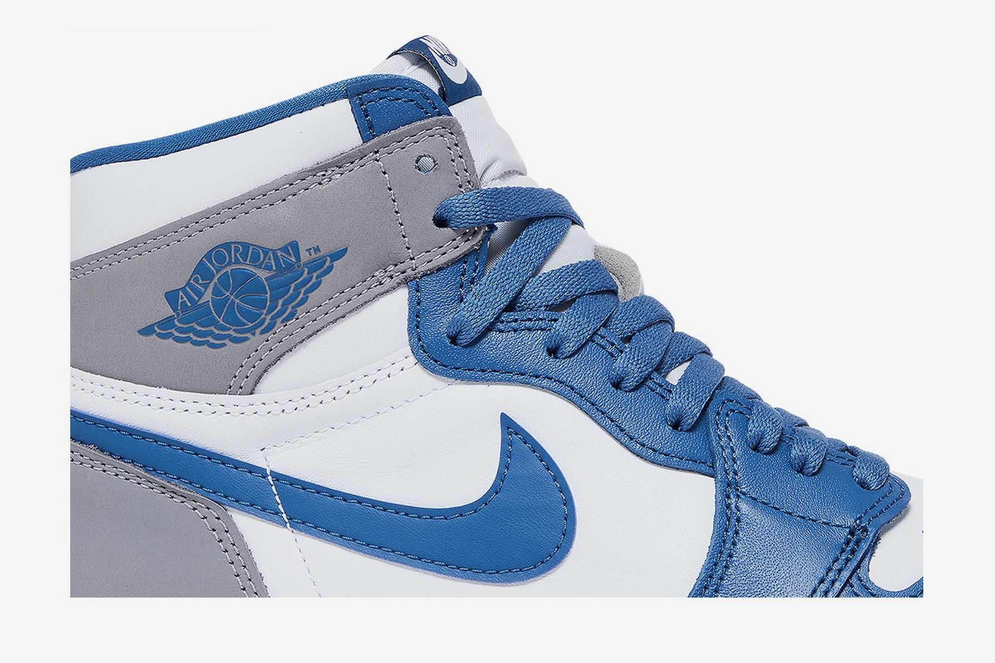 Air Jordan 1 Retro High OG ‘True Blue’ DZ5485-410 - Image 2