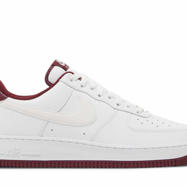 Nike Air Force 1 ’07 ‘White Dark Beetroot’ DH7561-106