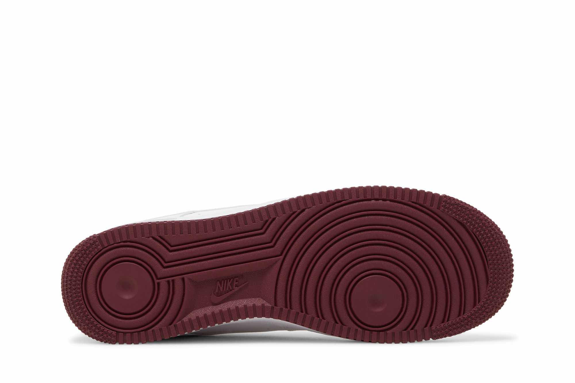 Nike Air Force 1 ’07 ‘White Dark Beetroot’ DH7561-106 - Image 4