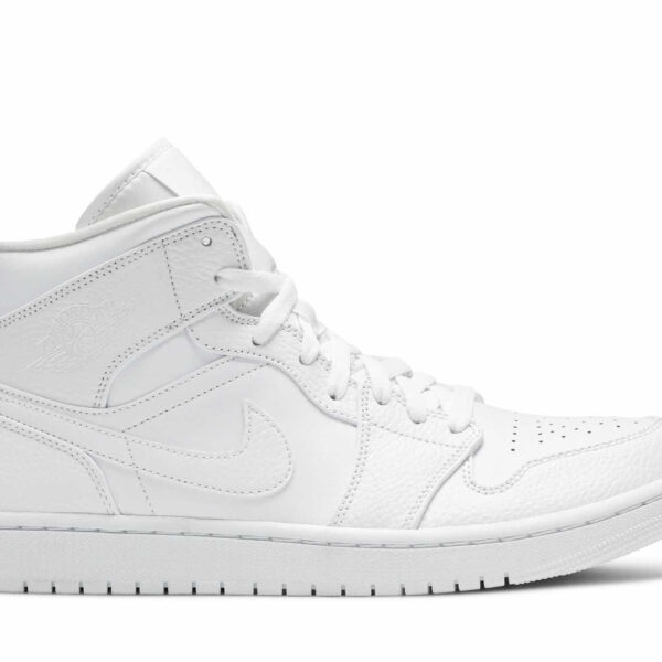 Air Jordan 1 Mid ‘Triple White 2020’ 554724-130