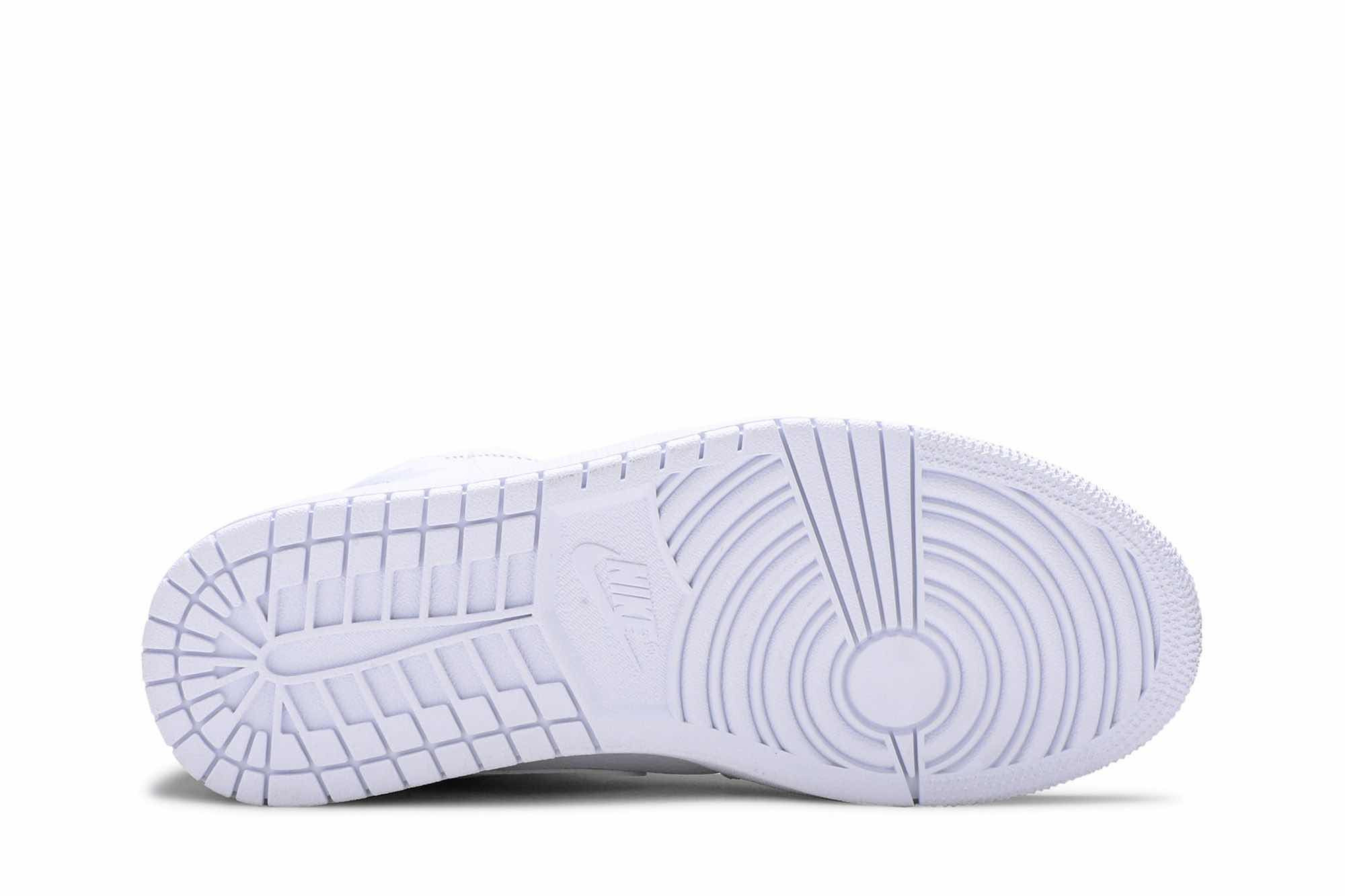 Air Jordan 1 Mid ‘Triple White 2018’ 554724-109 - Image 4
