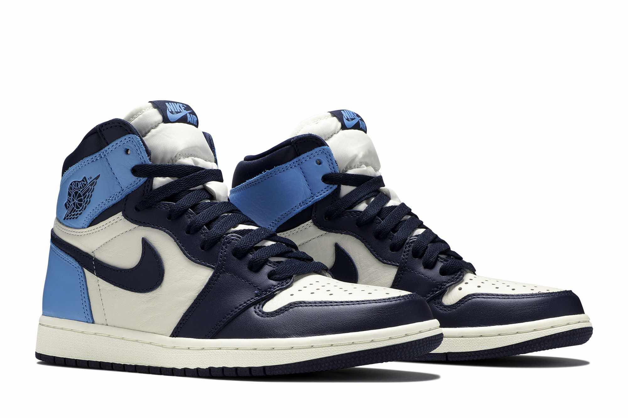 Air Jordan 1 Retro High OG ‘Obsidian’ 555088-140 - Image 8