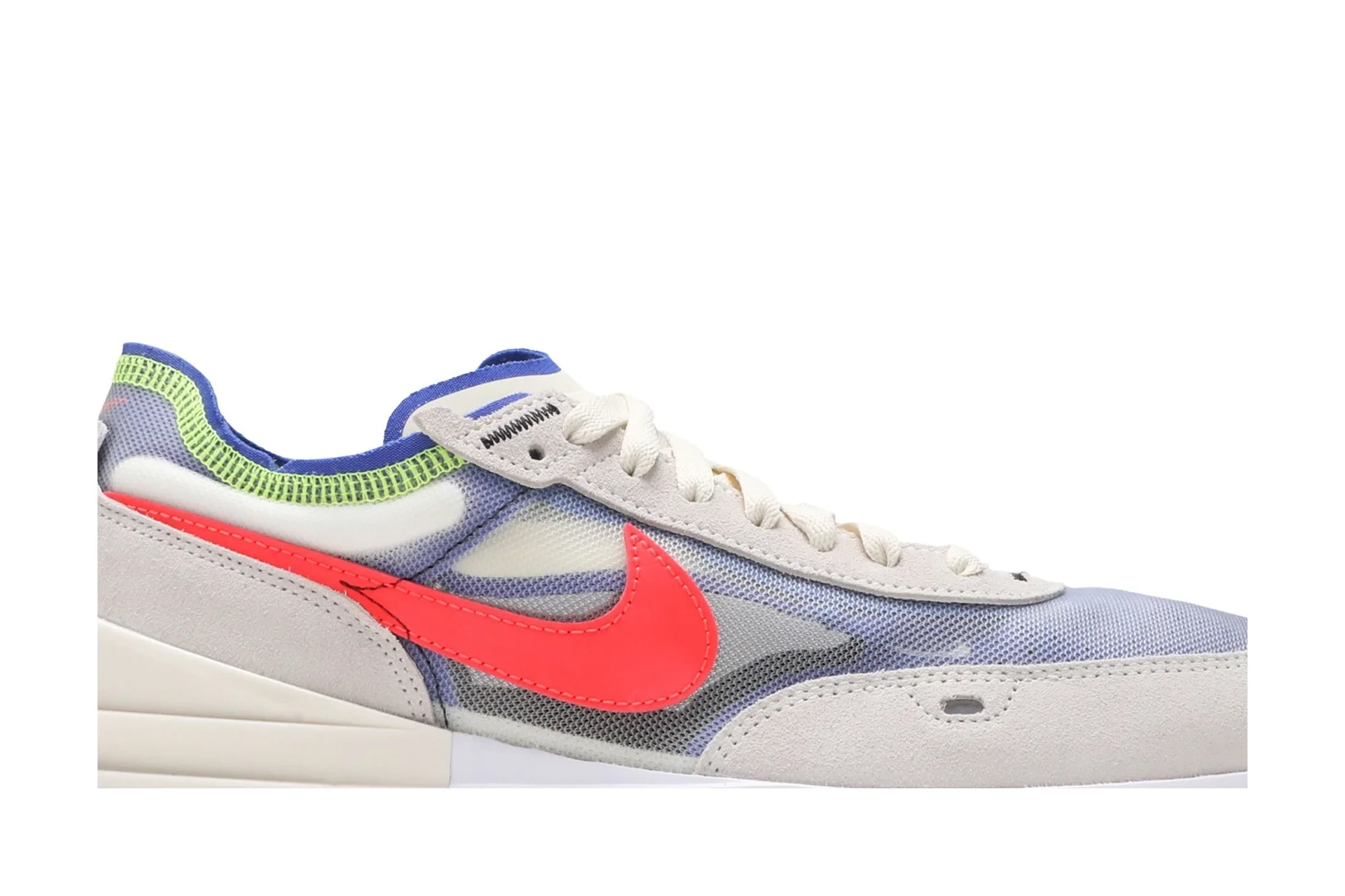 Nike Waffle One 'Coconut Milk Crimson Royal' DA7995-101 - Image 2