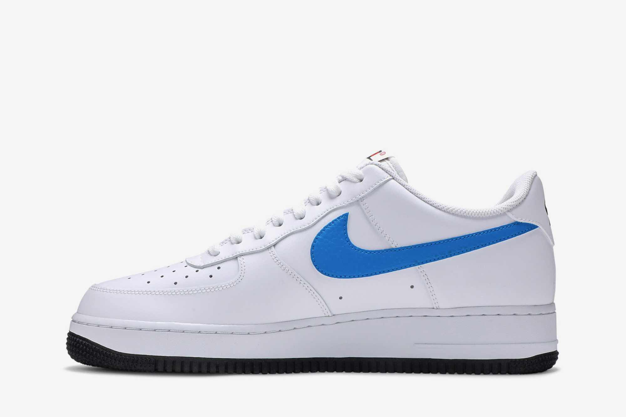 Nike Air Force 1 ’07 ‘Mismatched Swooshes - White’ CT2816-100 - Image 3