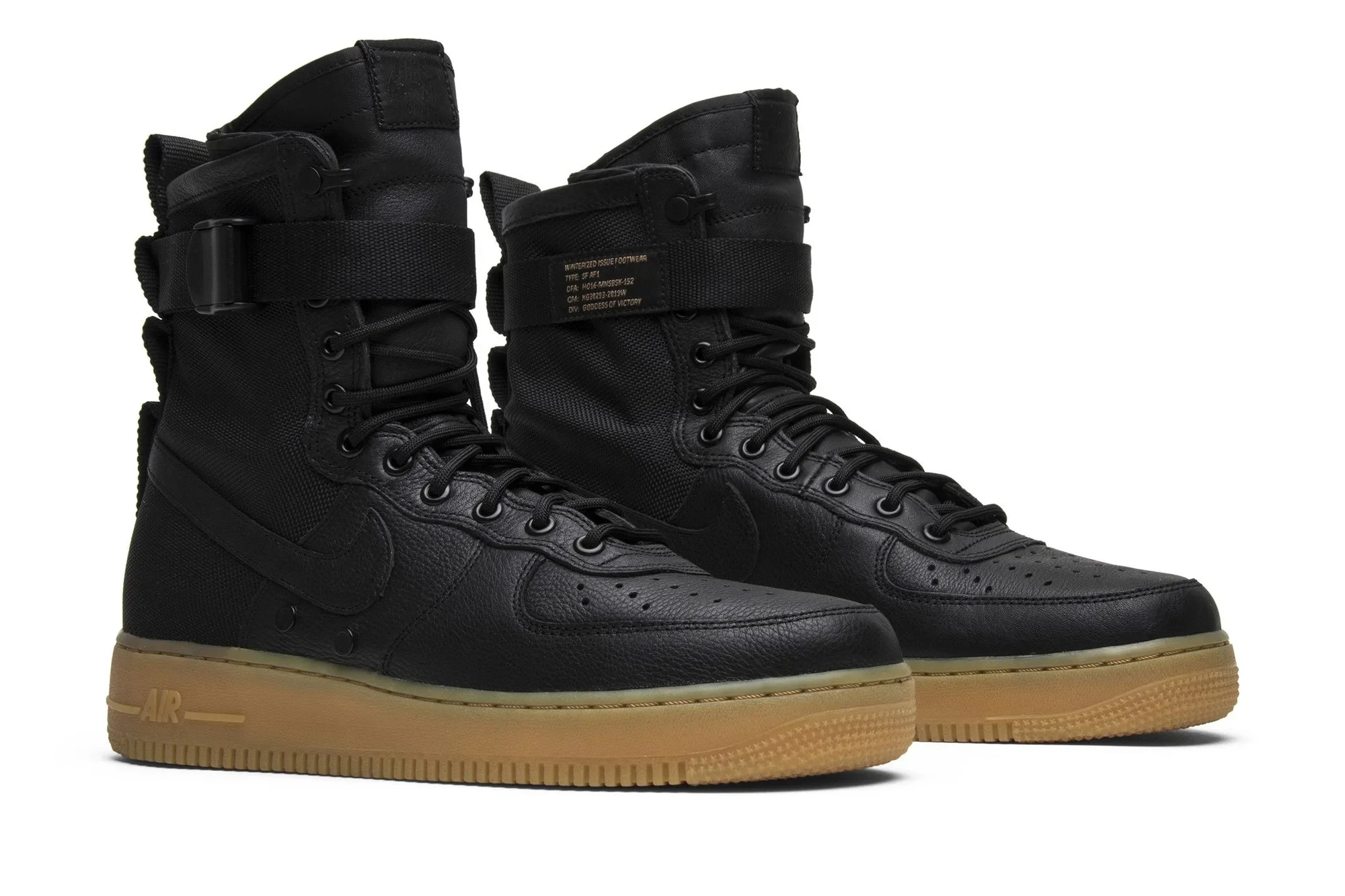 Nike SF Air Force 1 'Gum' 859202-009 - Image 8
