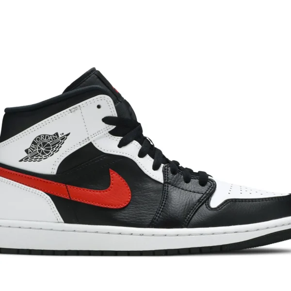 Air Jordan 1 Mid 'Chile Red' 554724-075