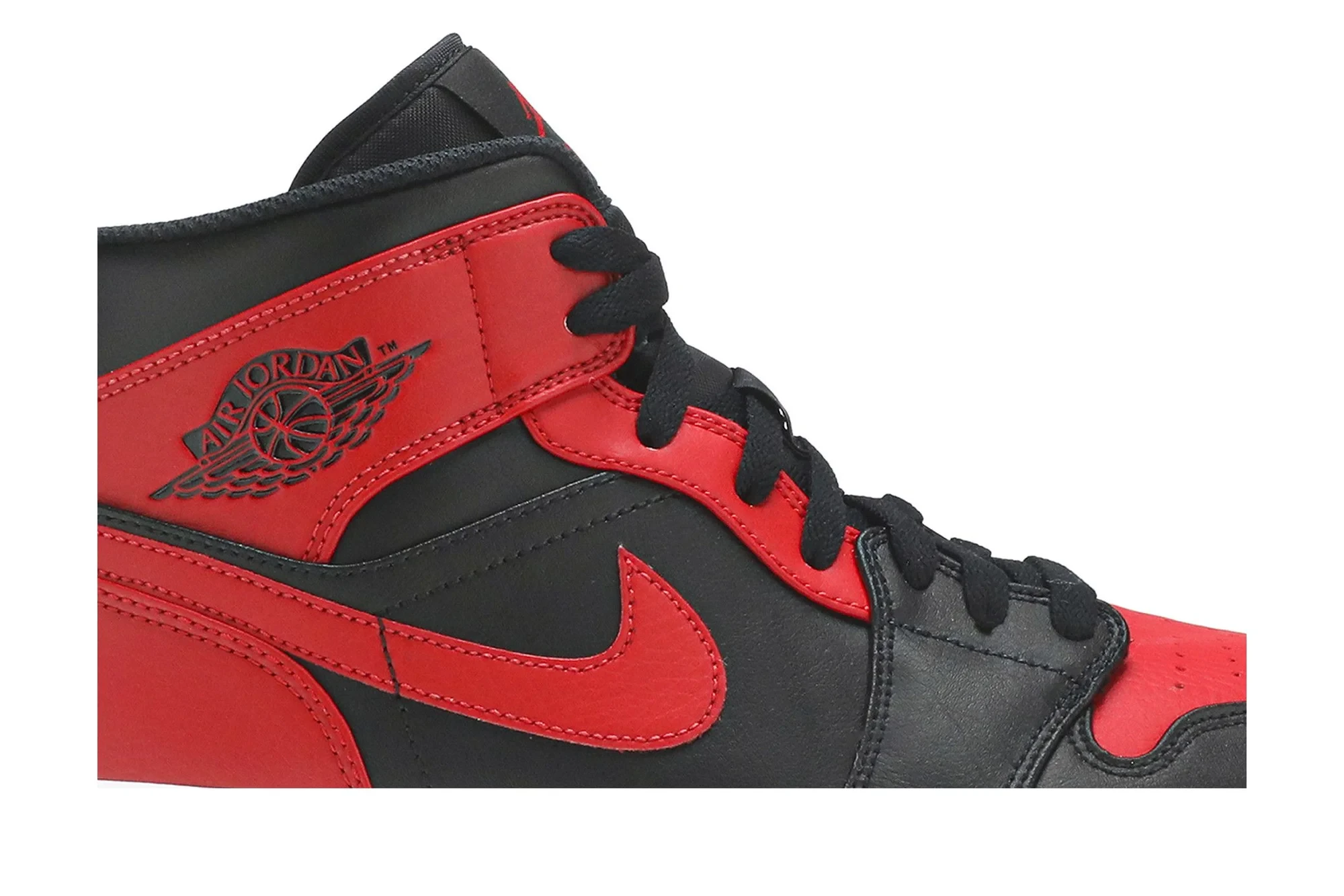 Air Jordan 1 Mid 'Banned' 554724-074 - Image 2