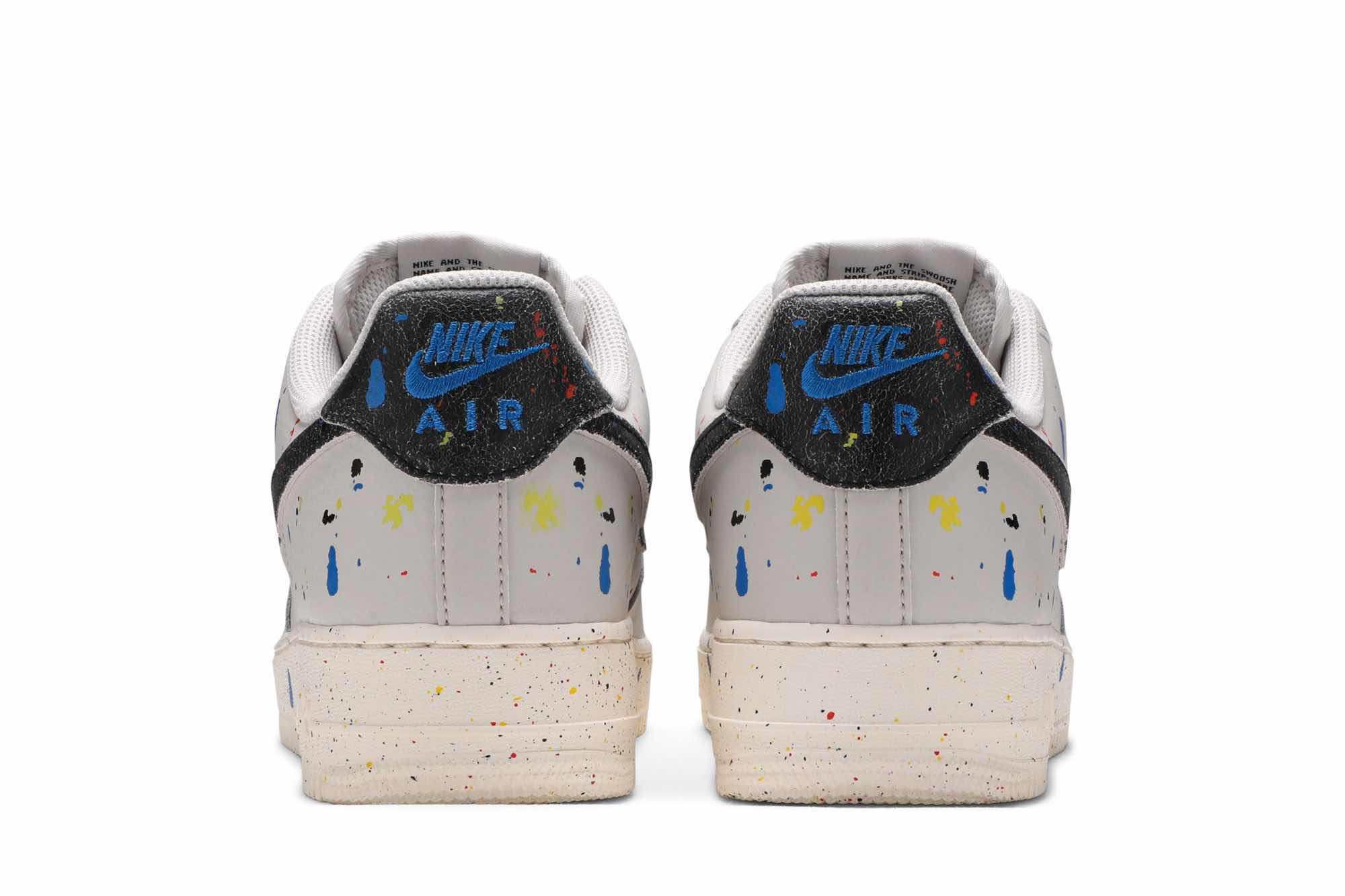 Nike Air Force 1 ’07 LV8 ‘Paint Splatter - Light Bone’ CZ0339-001 - Image 6