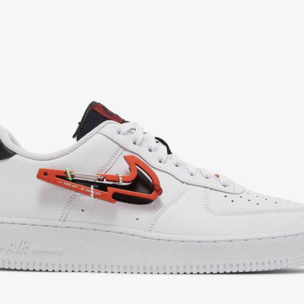 Nike Air Force 1 ’07 Premium ‘Carabiner - White Habanero Red’ DH7579-100