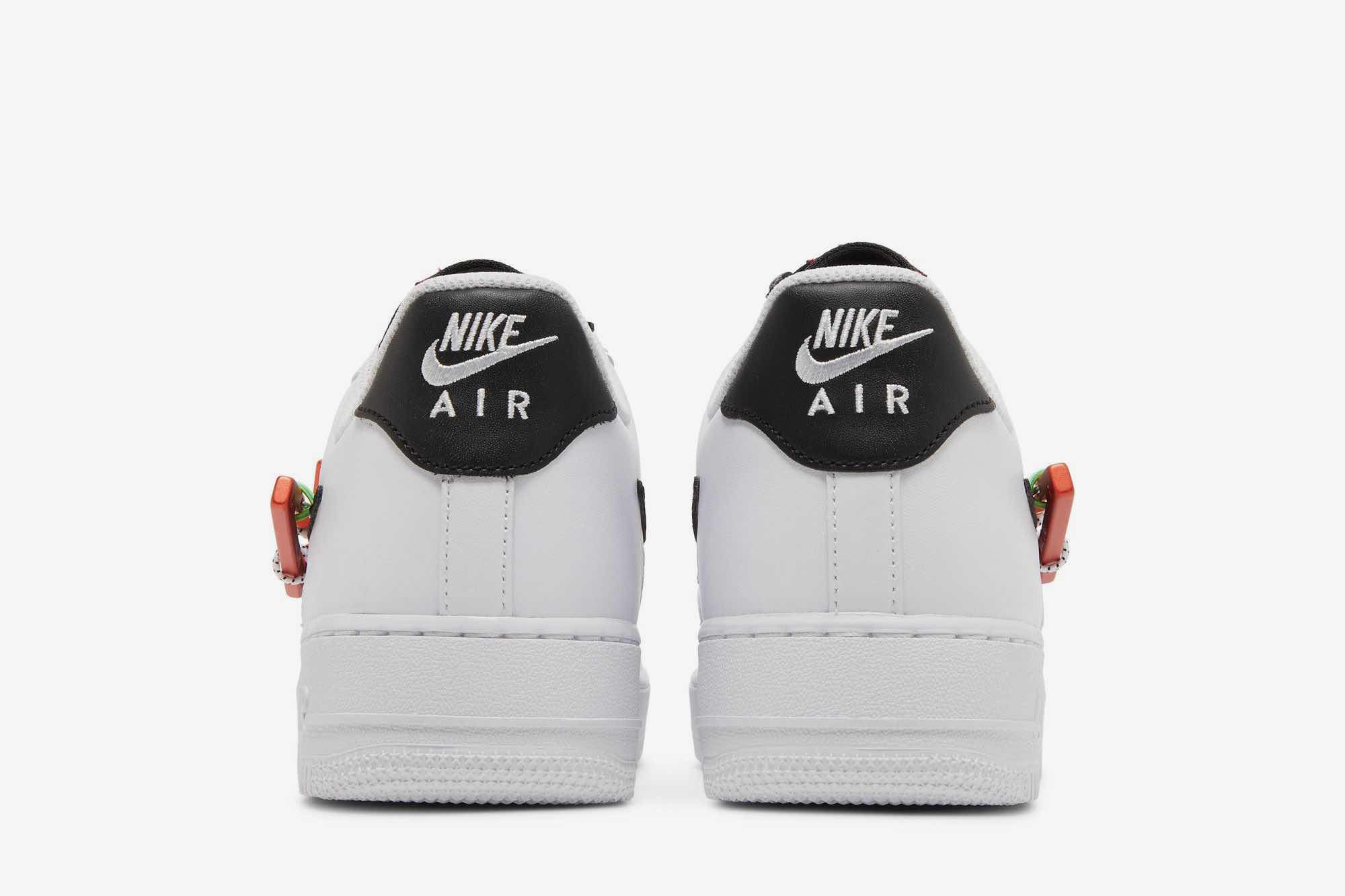 Nike Air Force 1 ’07 Premium ‘Carabiner - White Habanero Red’ DH7579-100 - Image 6