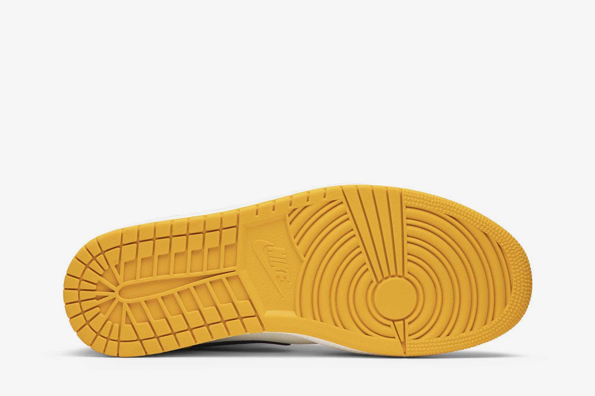 Air Jordan 1 Mid ‘Lakers Gold’ 852542-700 - Image 4